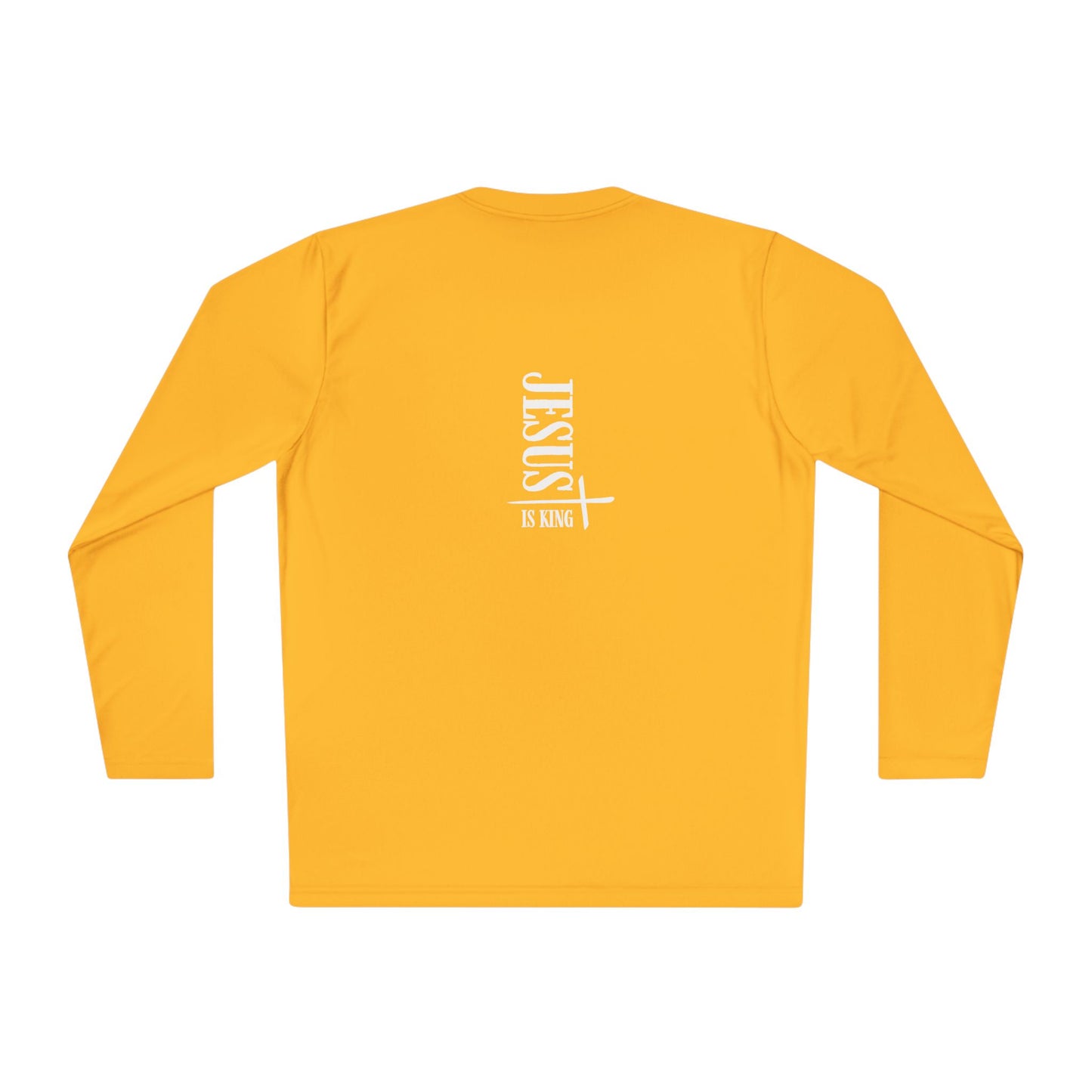 Jesus is King Unisex Lightweight Long Sleeve Tee