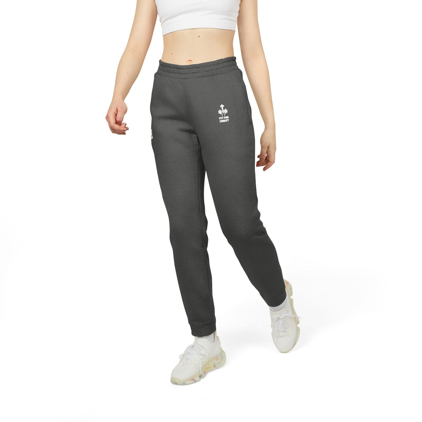 FIT FOR CHRIST adidas Unisex Fleece Joggers