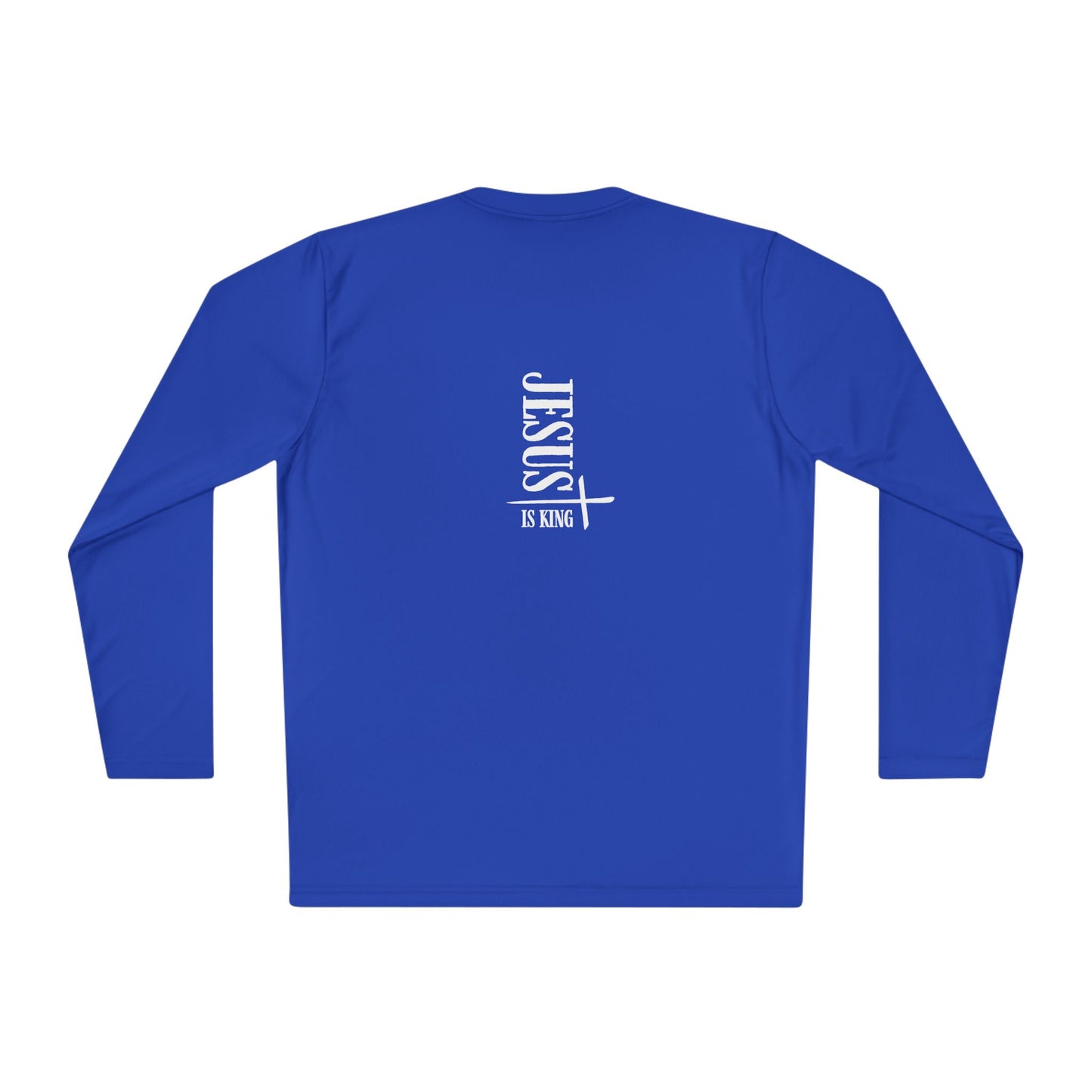 Jesus is King Unisex Lightweight Long Sleeve Tee