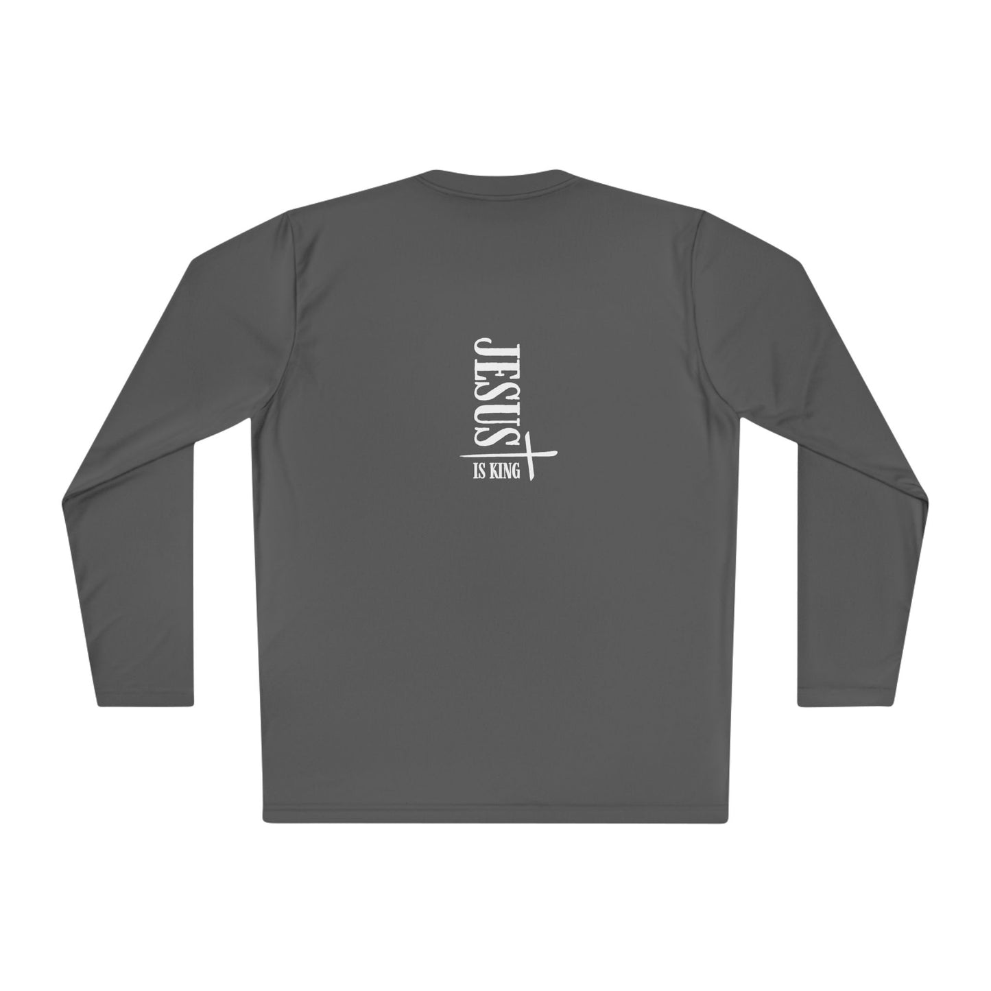 Jesus is King Unisex Lightweight Long Sleeve Tee