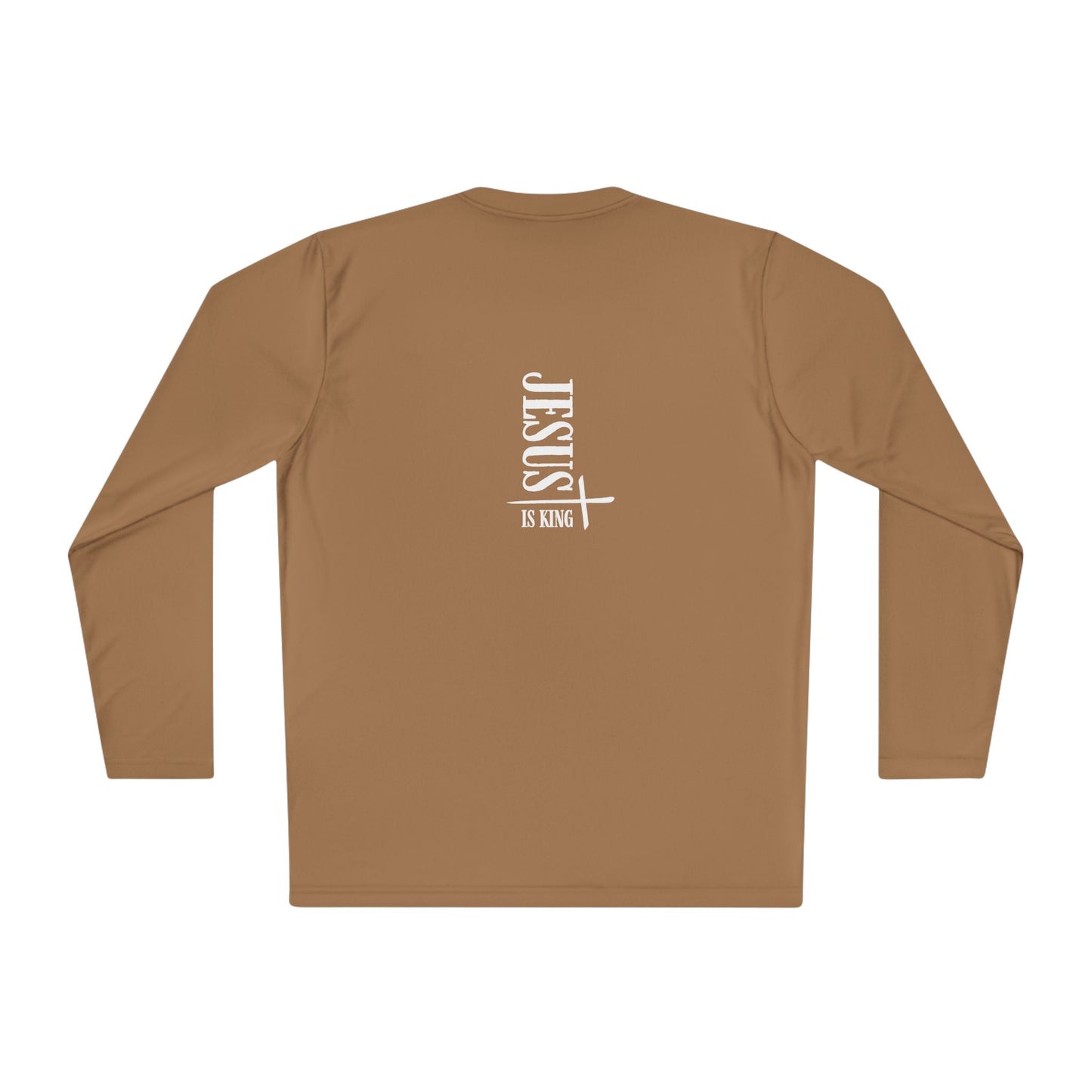 Jesus is King Unisex Lightweight Long Sleeve Tee
