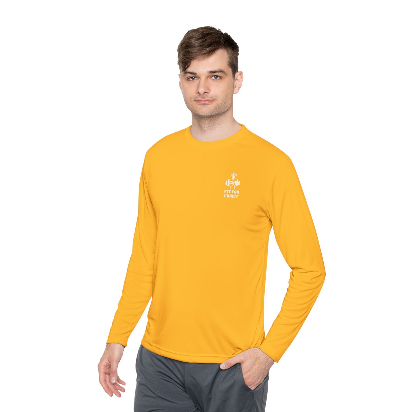 Jesus is King Unisex Lightweight Long Sleeve Tee