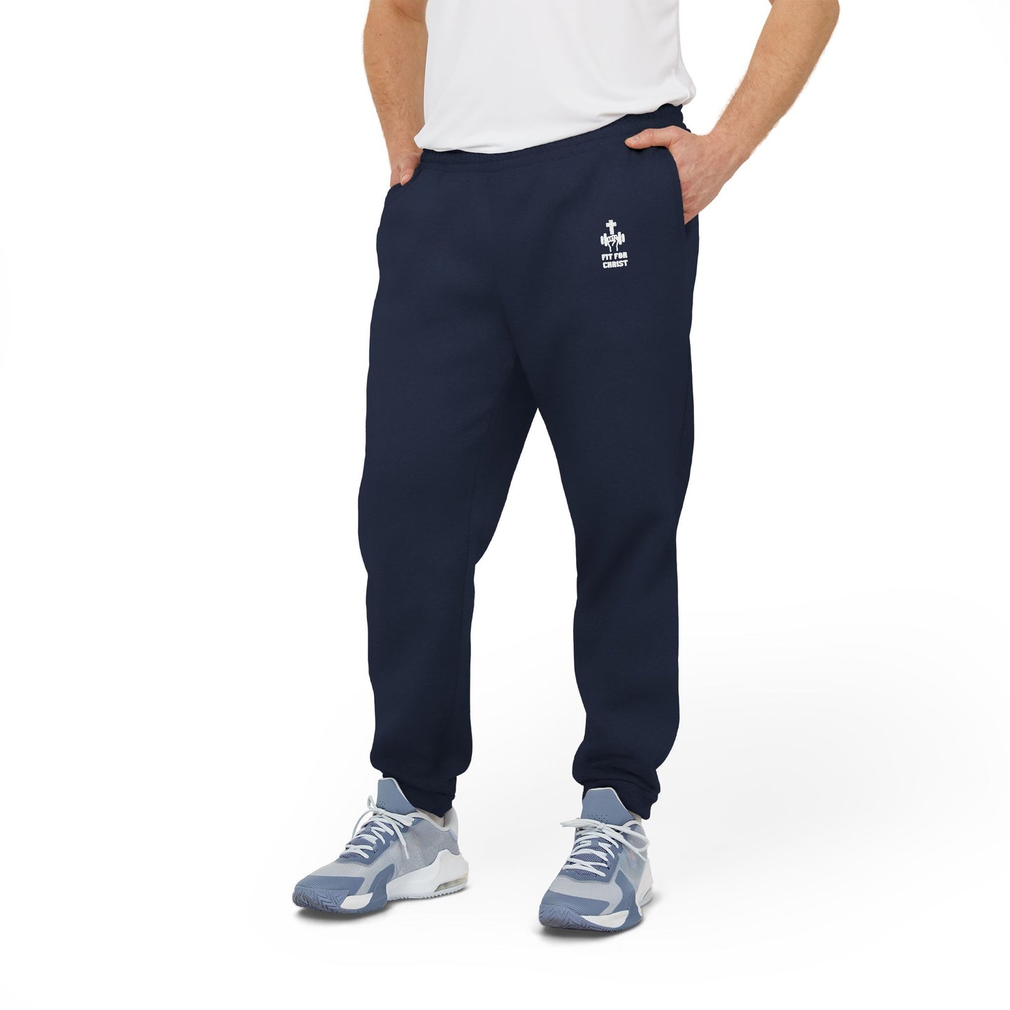 FIT FOR CHRIST adidas Unisex Fleece Joggers