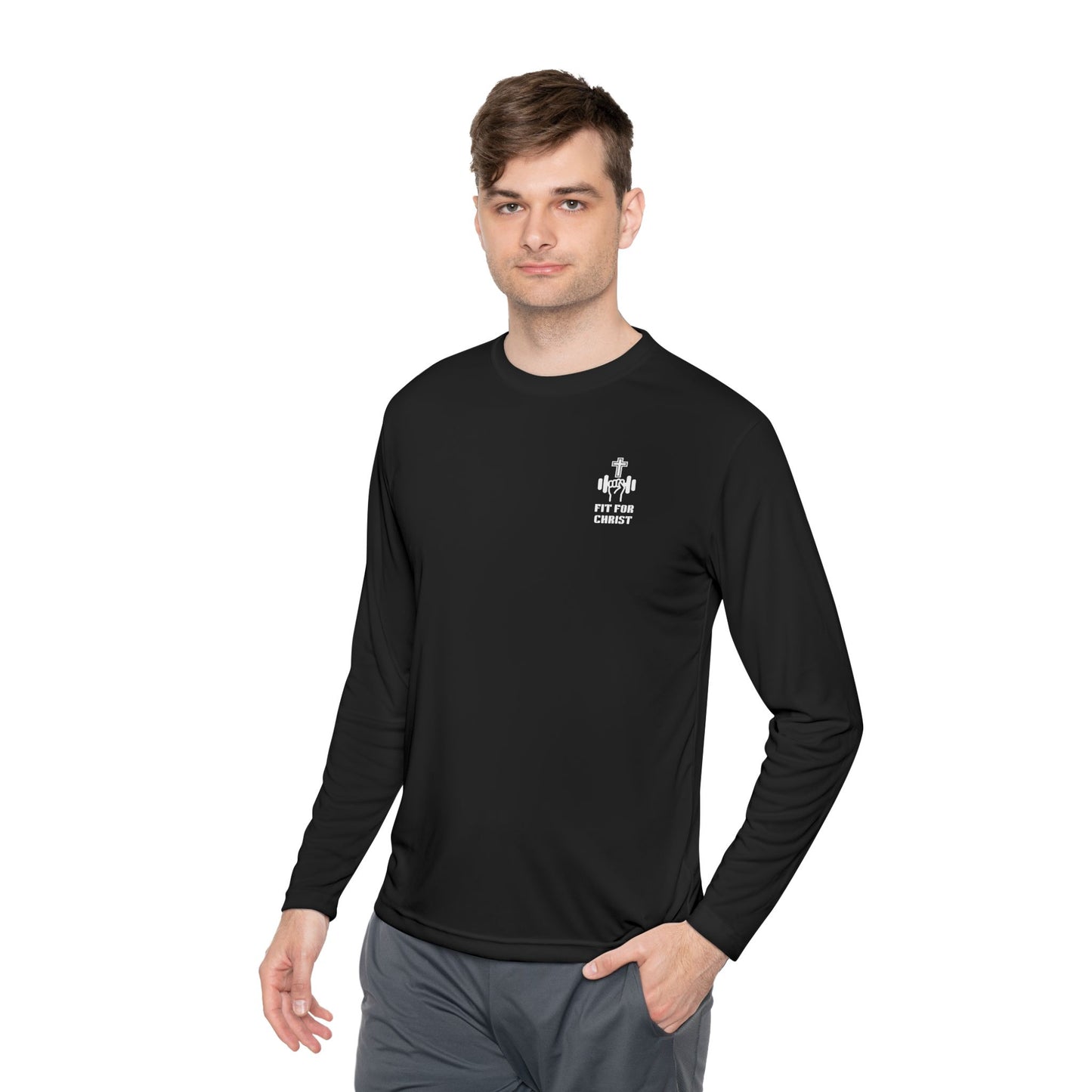 Jesus is King Unisex Lightweight Long Sleeve Tee