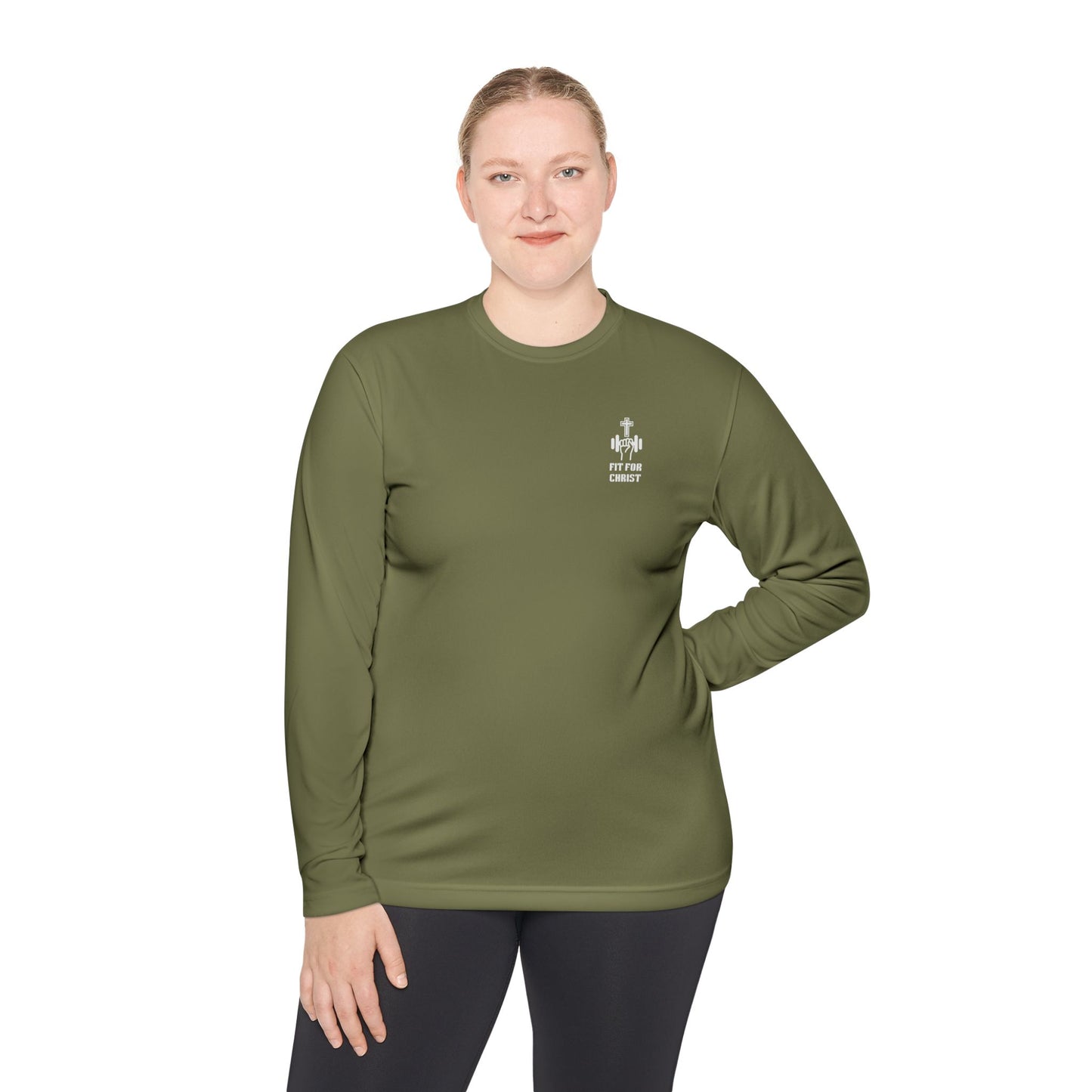 Jesus is King Unisex Lightweight Long Sleeve Tee