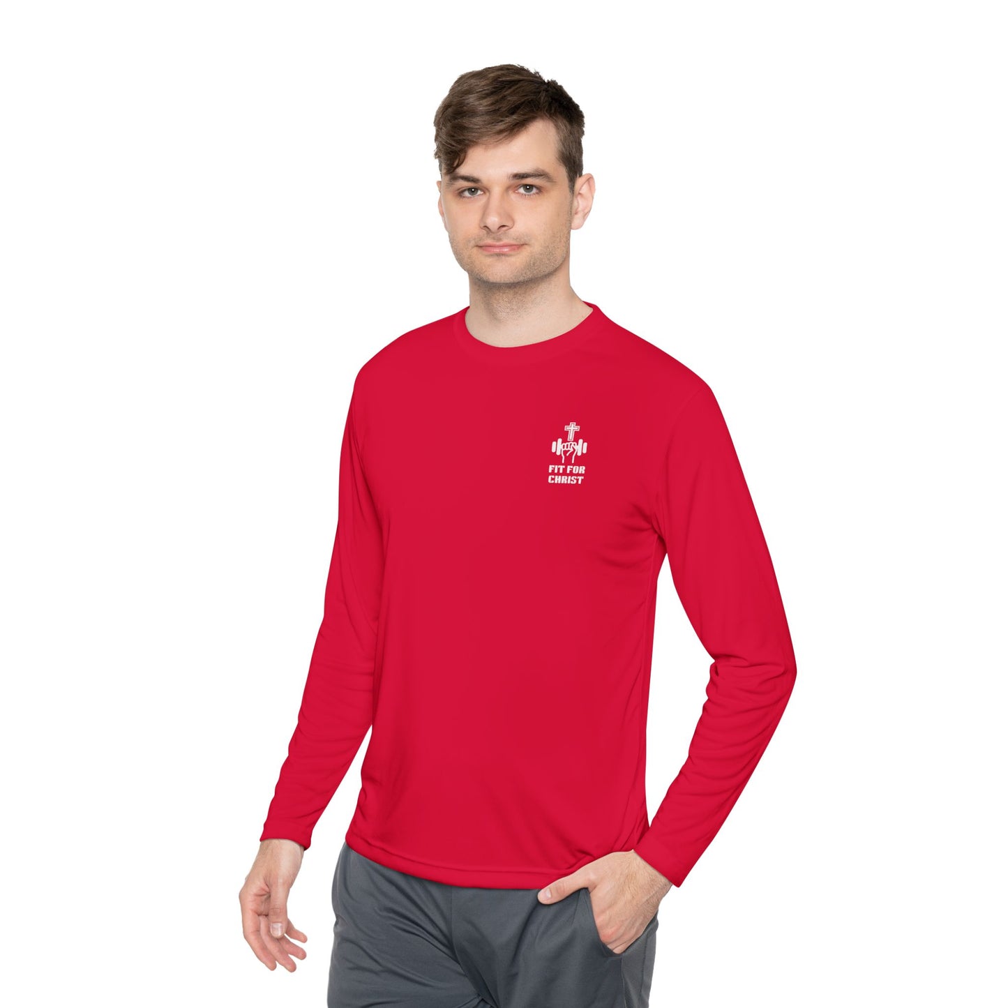 Jesus is King Unisex Lightweight Long Sleeve Tee