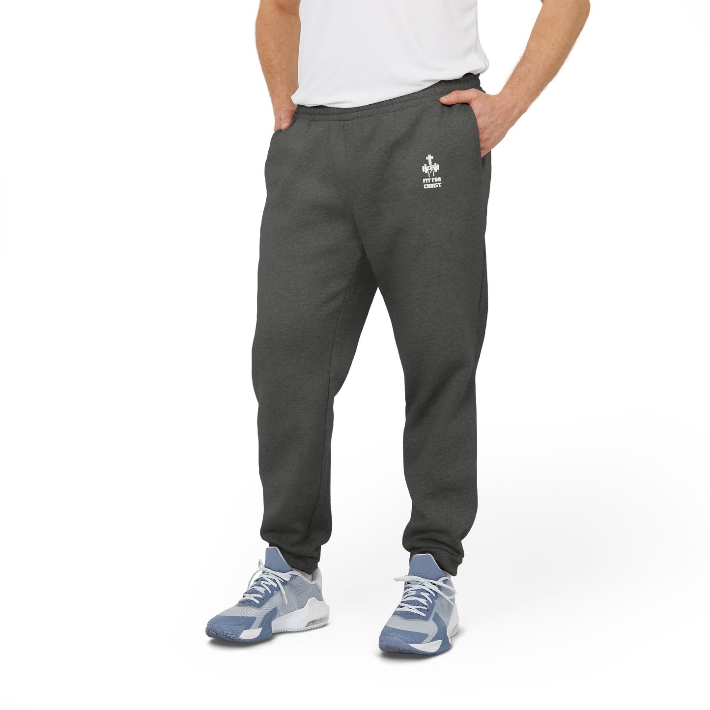 FIT FOR CHRIST adidas Unisex Fleece Joggers