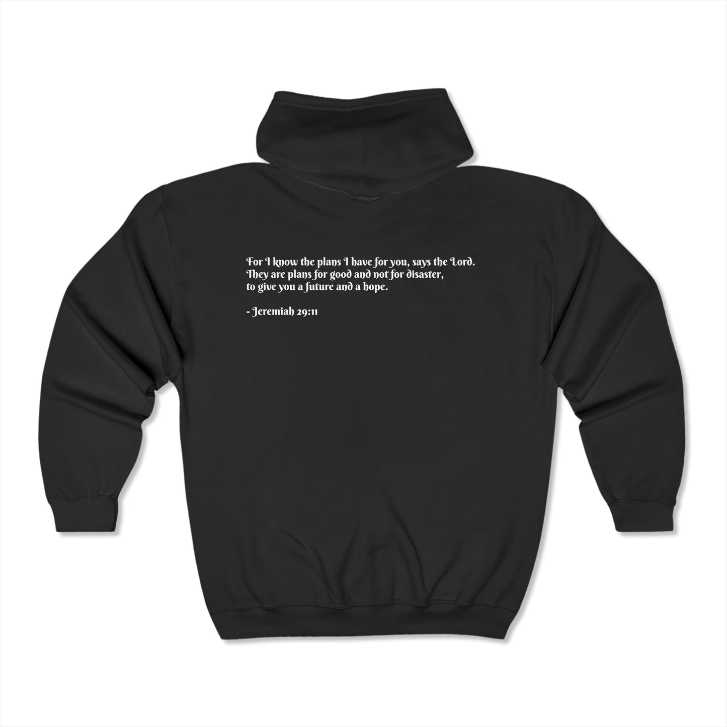Fit For Christ Jeremiah 29:11 Unisex Heavy Blend™ Full Zip Hooded Sweatshirt