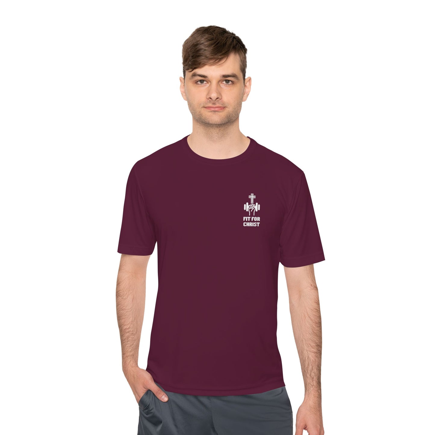 FIT FOR CHRIST Unisex Moisture Wicking Tee