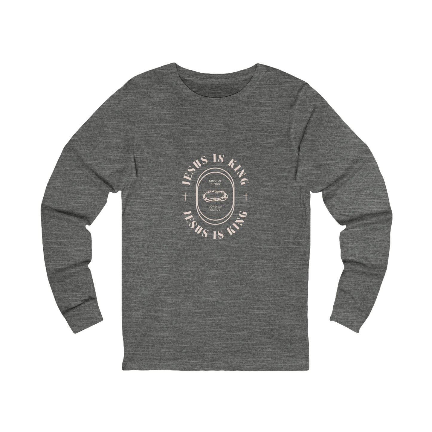 King of Kings Lord of Lords Unisex Jersey Long Sleeve Tee