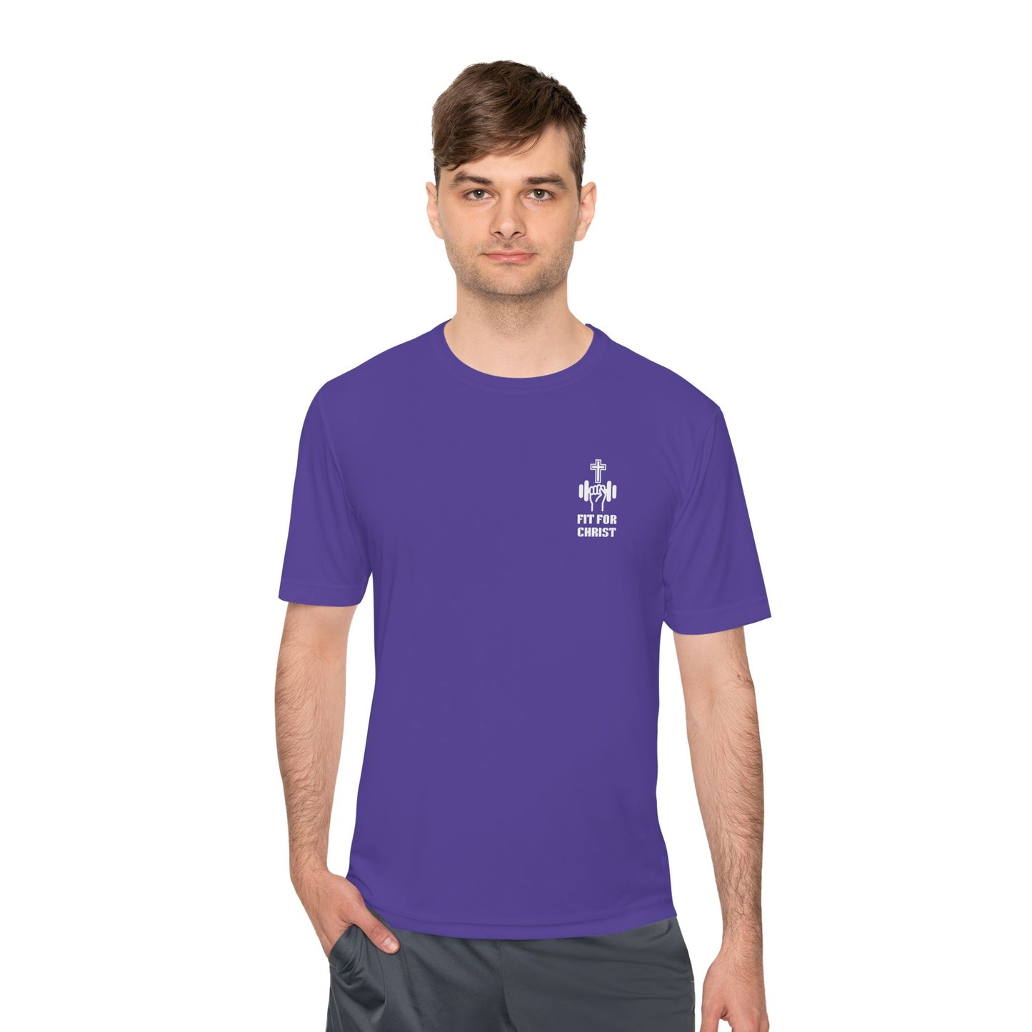 FIT FOR CHRIST Unisex Moisture Wicking Tee