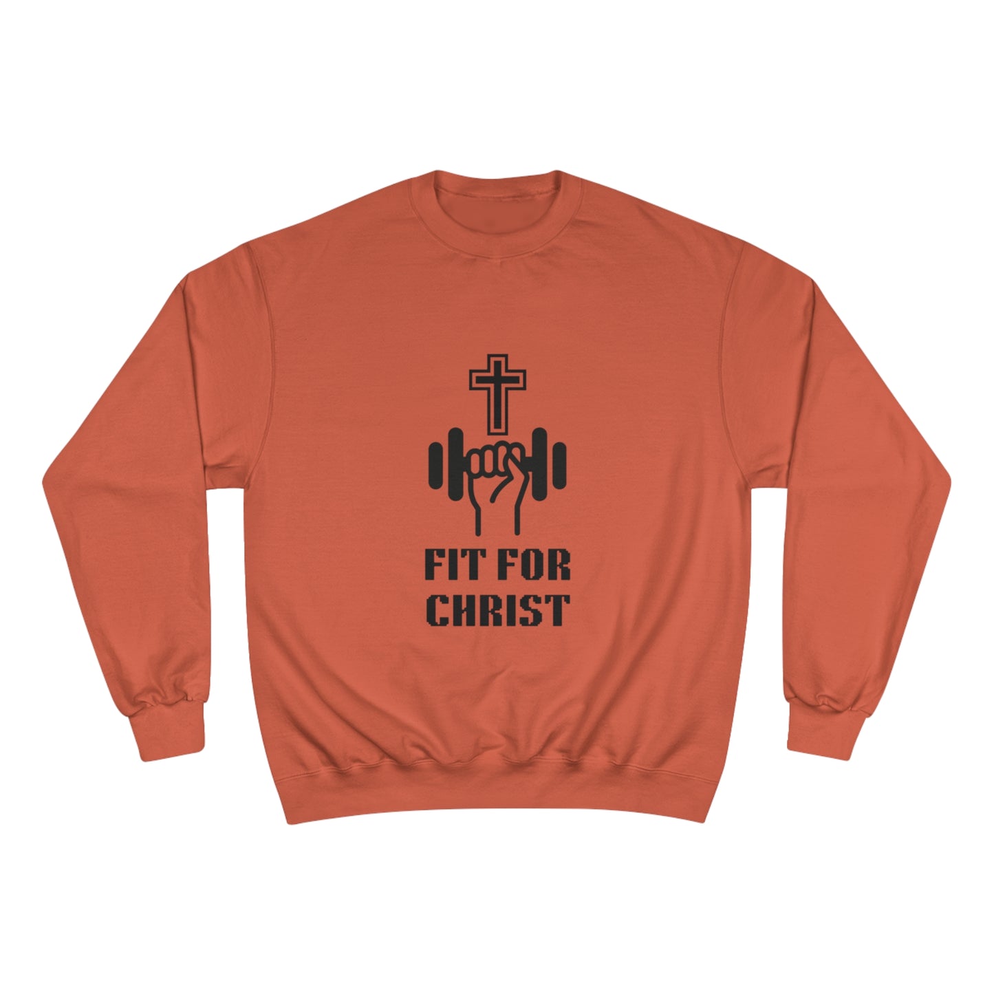 FIT FOR CHRIST Dumbbell in hand Champion Sweatshirt
