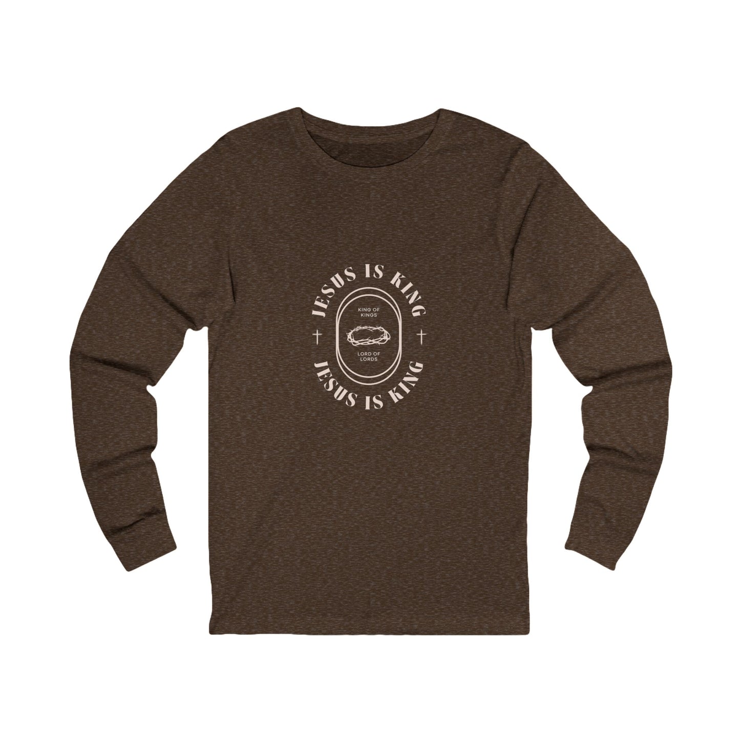King of Kings Lord of Lords Unisex Jersey Long Sleeve Tee