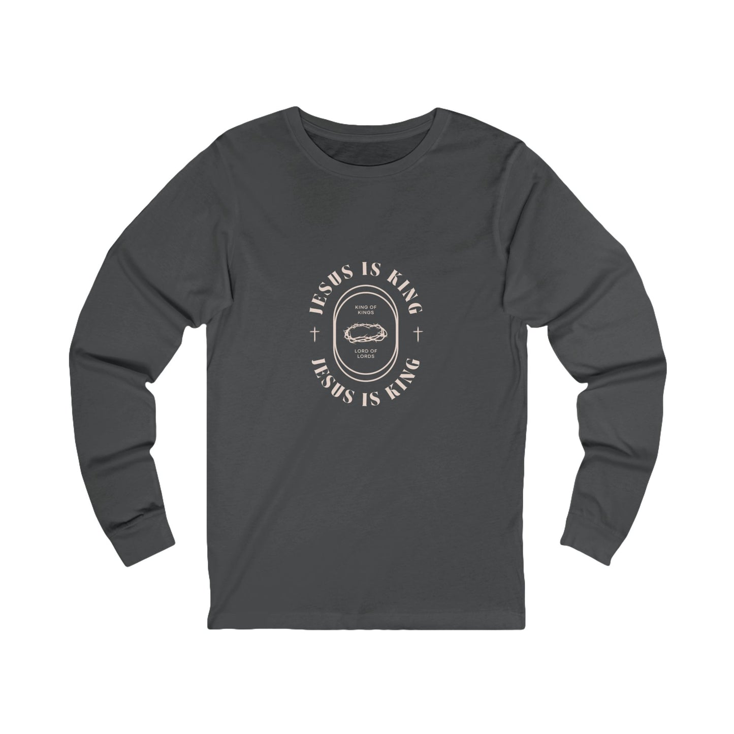 King of Kings Lord of Lords Unisex Jersey Long Sleeve Tee