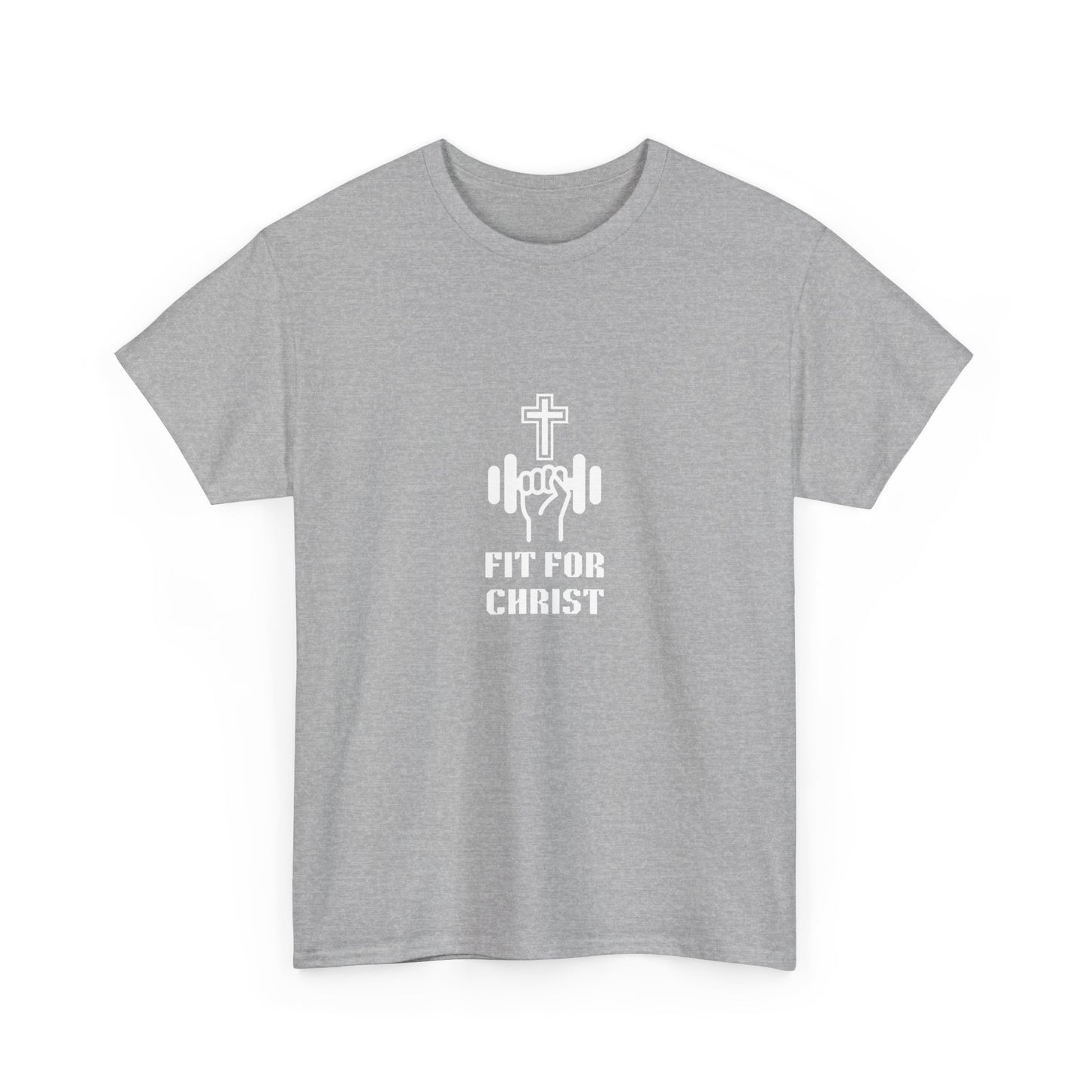 FIT FOR CHRIST Unisex Heavy Cotton Tee