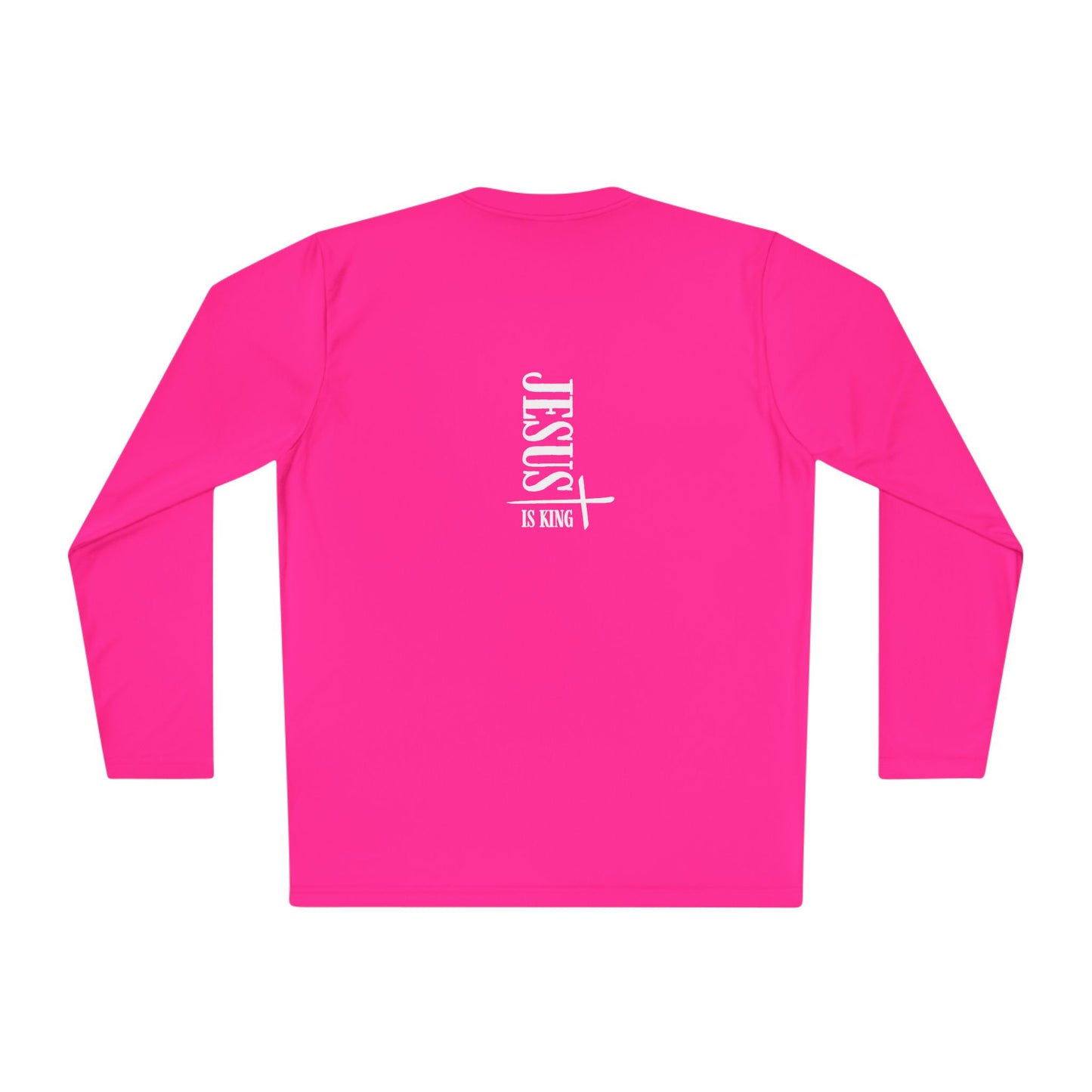 Jesus is King Unisex Lightweight Long Sleeve Tee