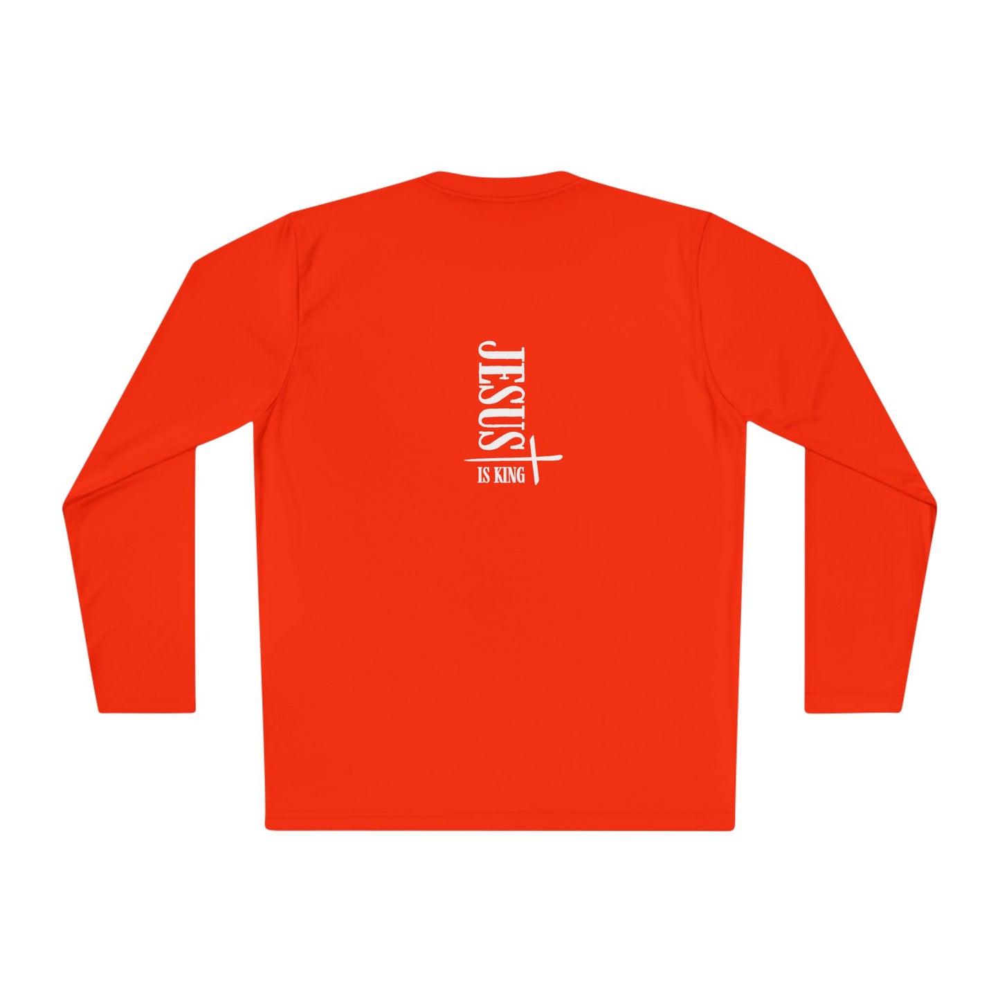 Jesus is King Unisex Lightweight Long Sleeve Tee