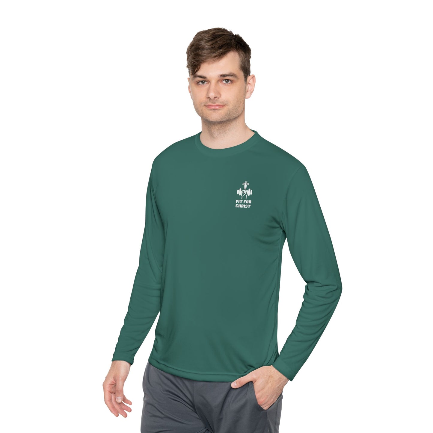 Jesus is King Unisex Lightweight Long Sleeve Tee