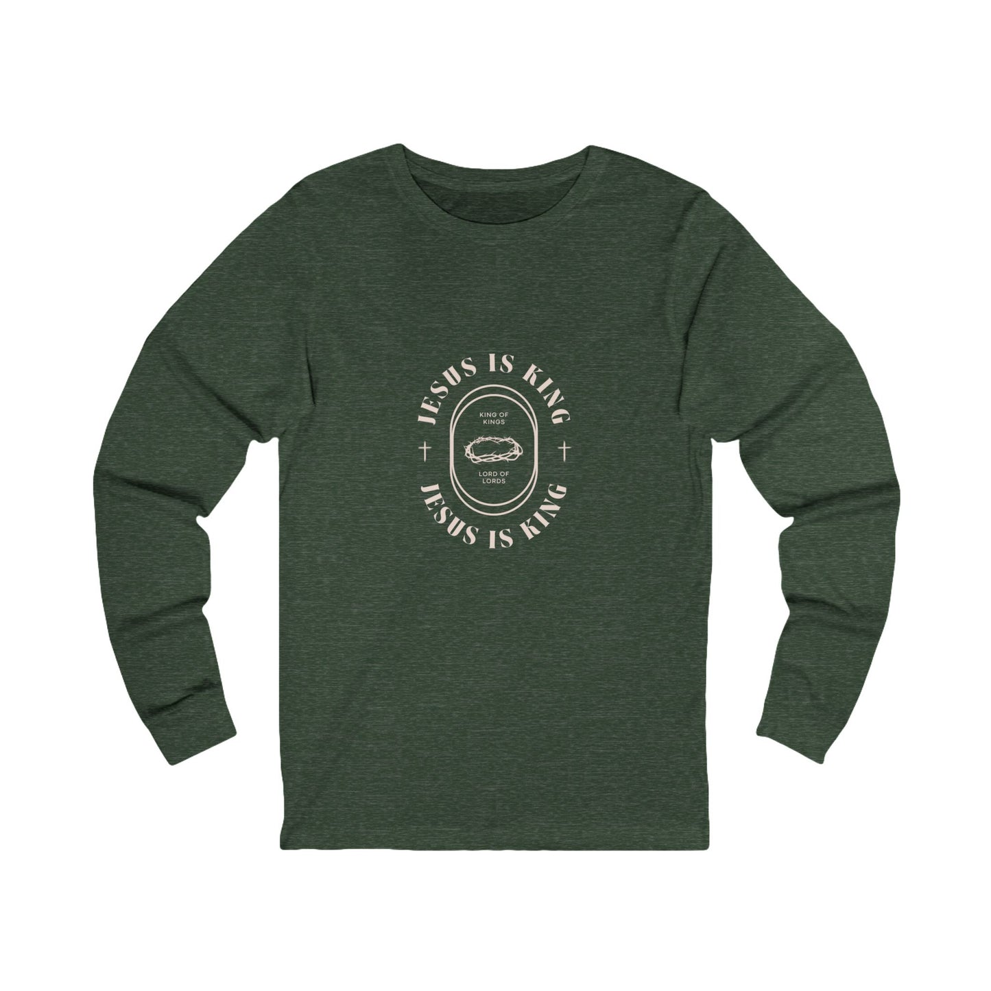 King of Kings Lord of Lords Unisex Jersey Long Sleeve Tee