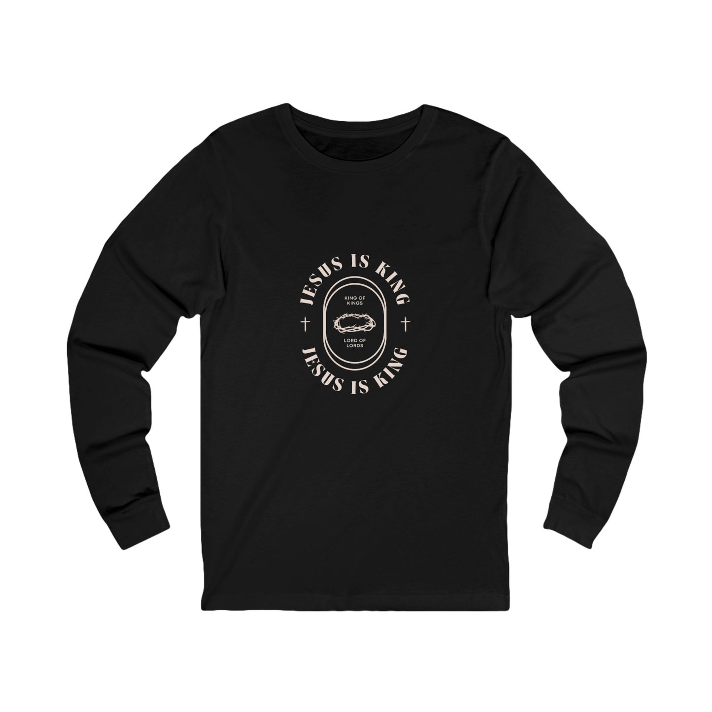 King of Kings Lord of Lords Unisex Jersey Long Sleeve Tee