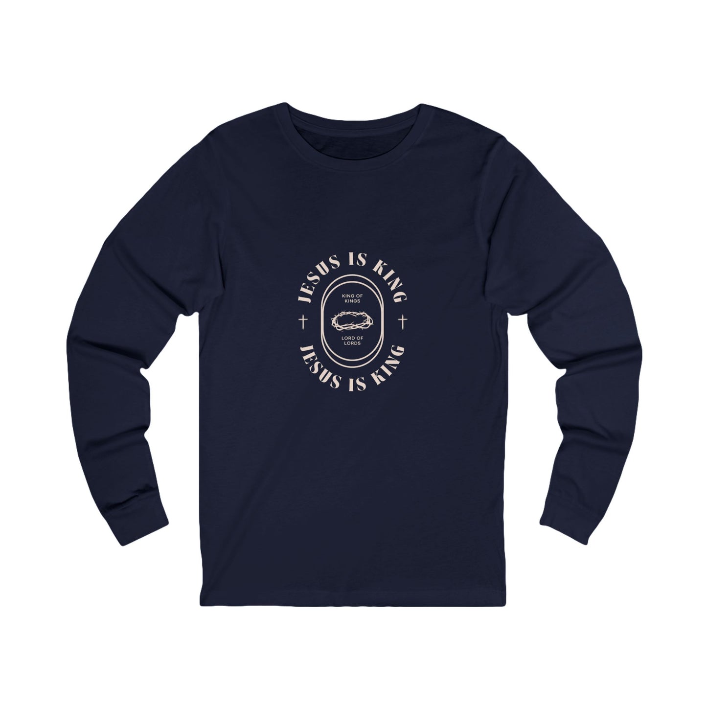 King of Kings Lord of Lords Unisex Jersey Long Sleeve Tee