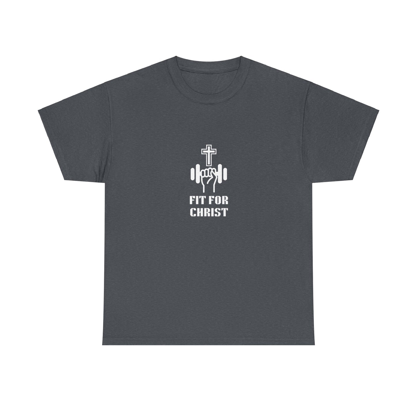 FIT FOR CHRIST Unisex Heavy Cotton Tee