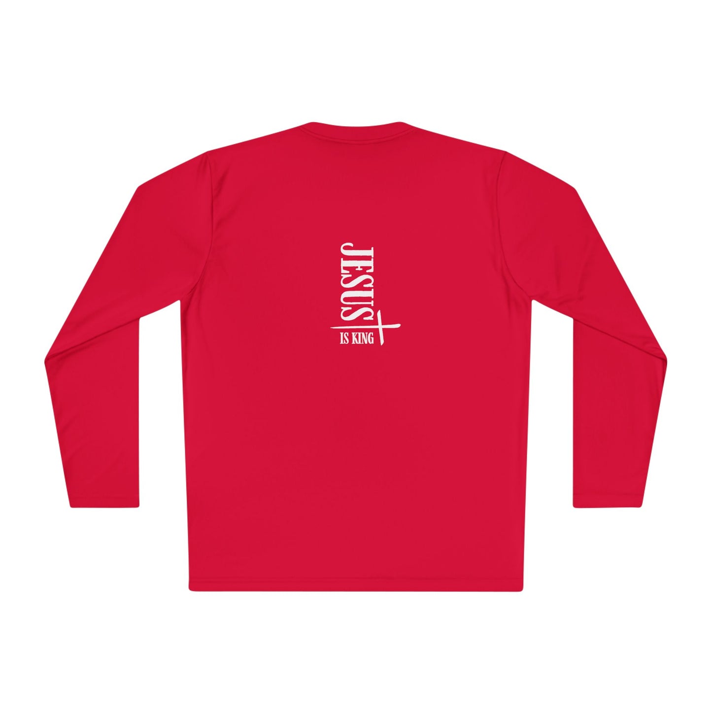 Jesus is King Unisex Lightweight Long Sleeve Tee