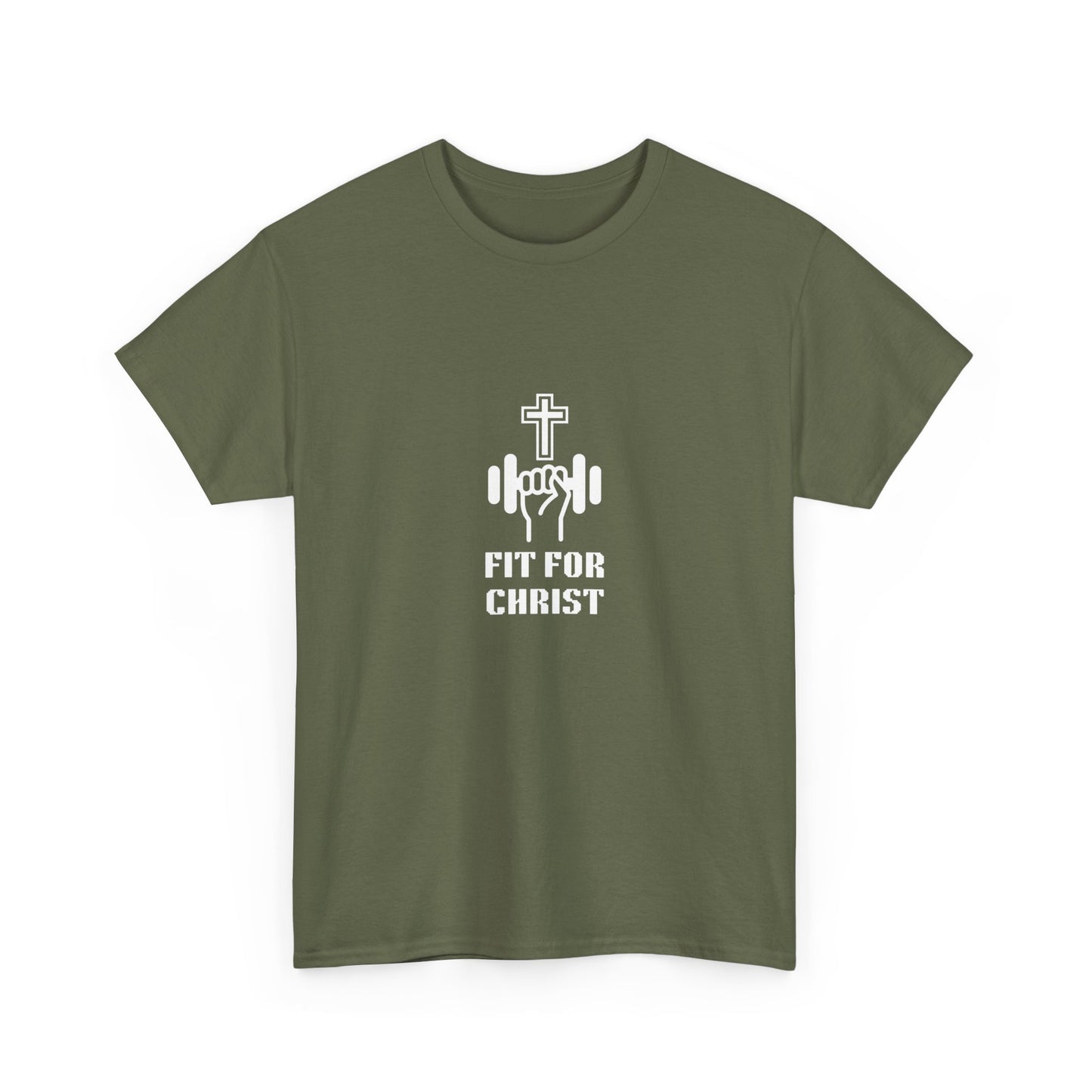 FIT FOR CHRIST Unisex Heavy Cotton Tee