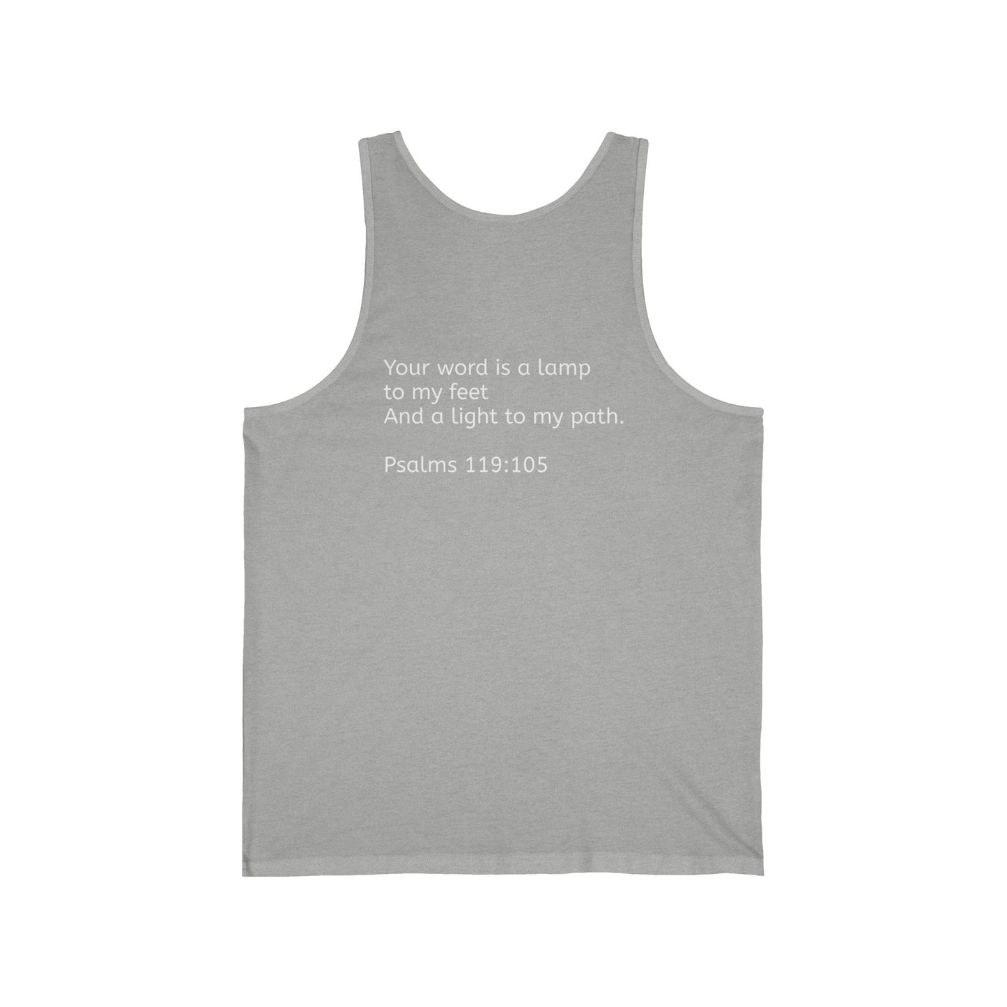 Unisex Jersey Tank Top - Fit for Christ Workout Shirt, Gym Wear, Faith-Based Apparel, Christian Fitness Gear, Inspirational Gift