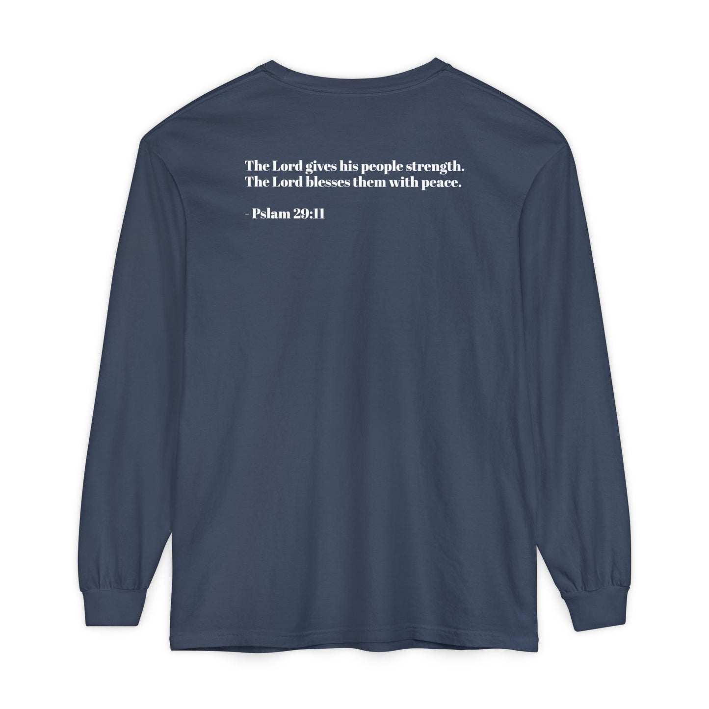 FIT FOR CHRIST Unisex Garment-dyed Long Sleeve T-Shirt