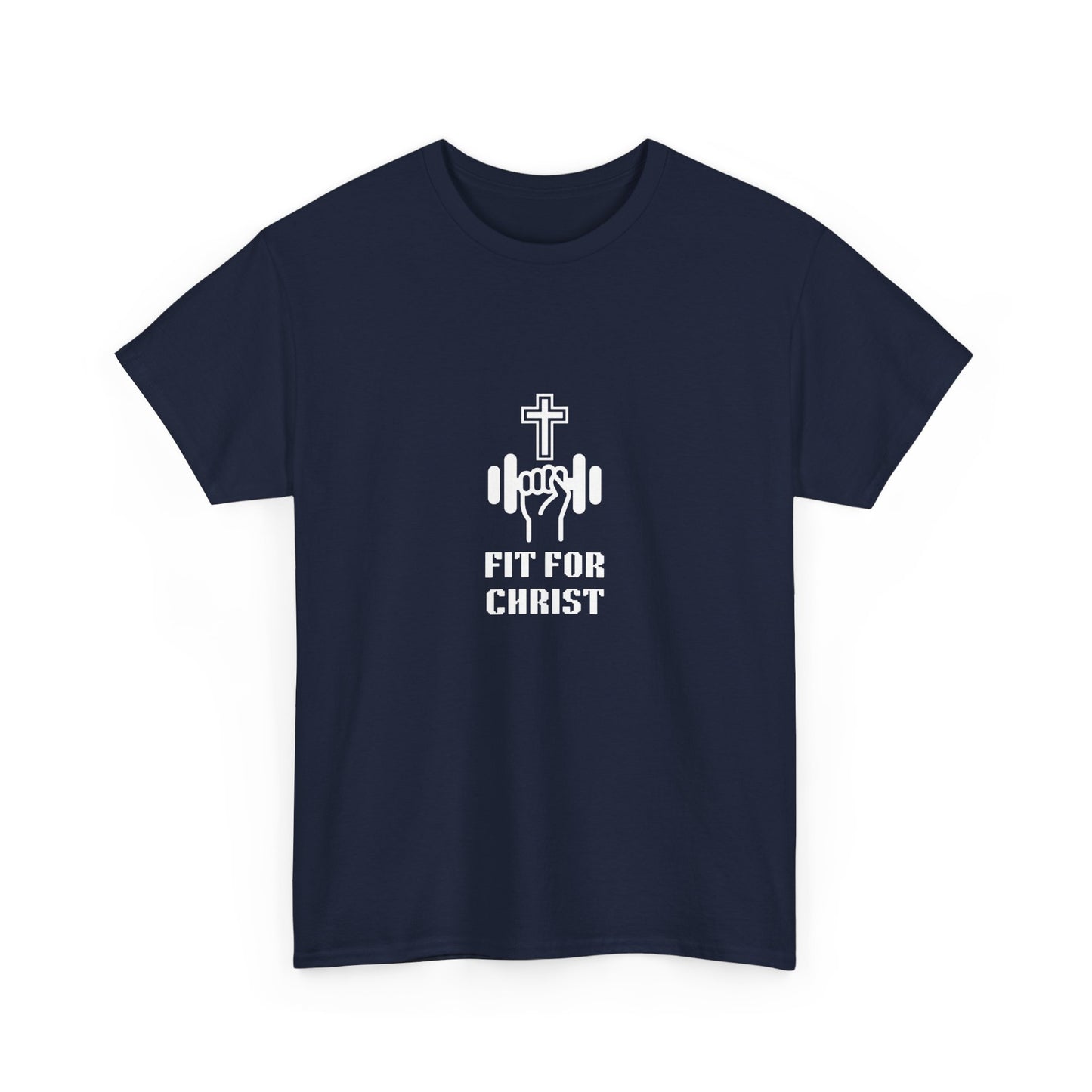 FIT FOR CHRIST Unisex Heavy Cotton Tee