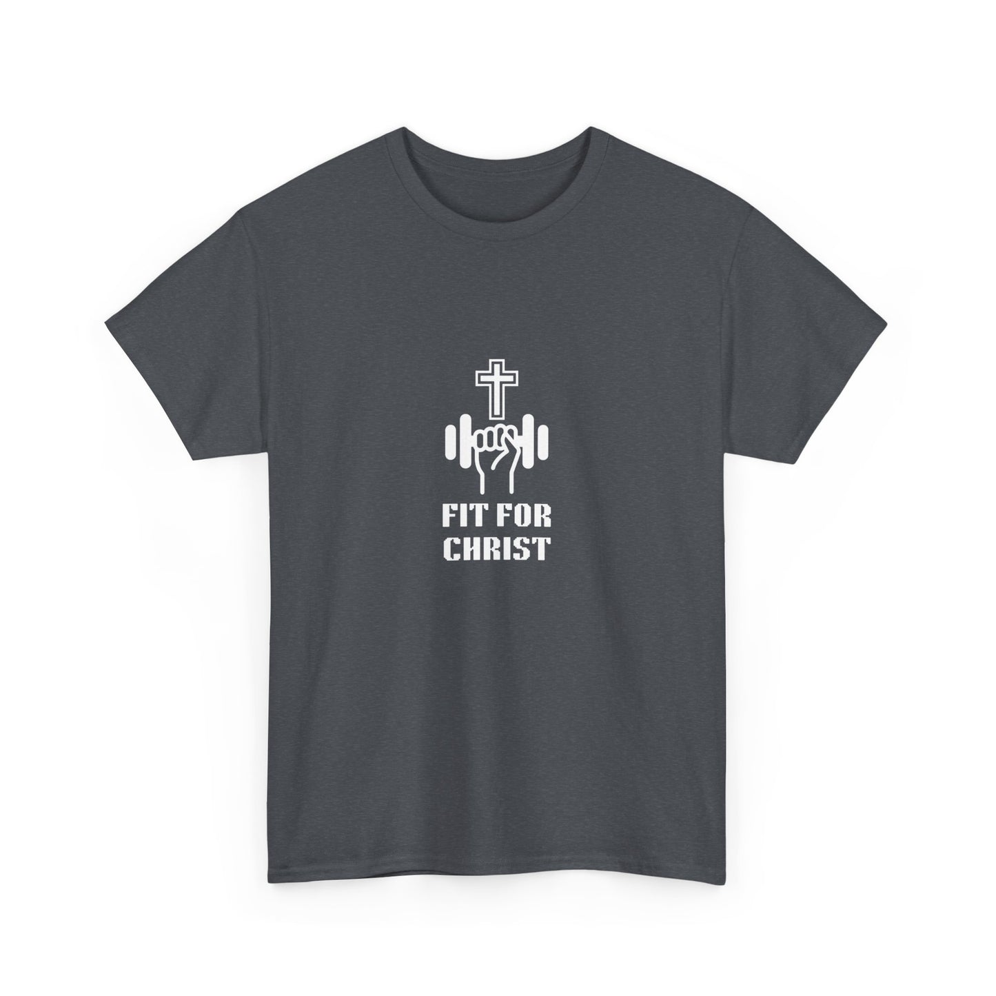 FIT FOR CHRIST Unisex Heavy Cotton Tee