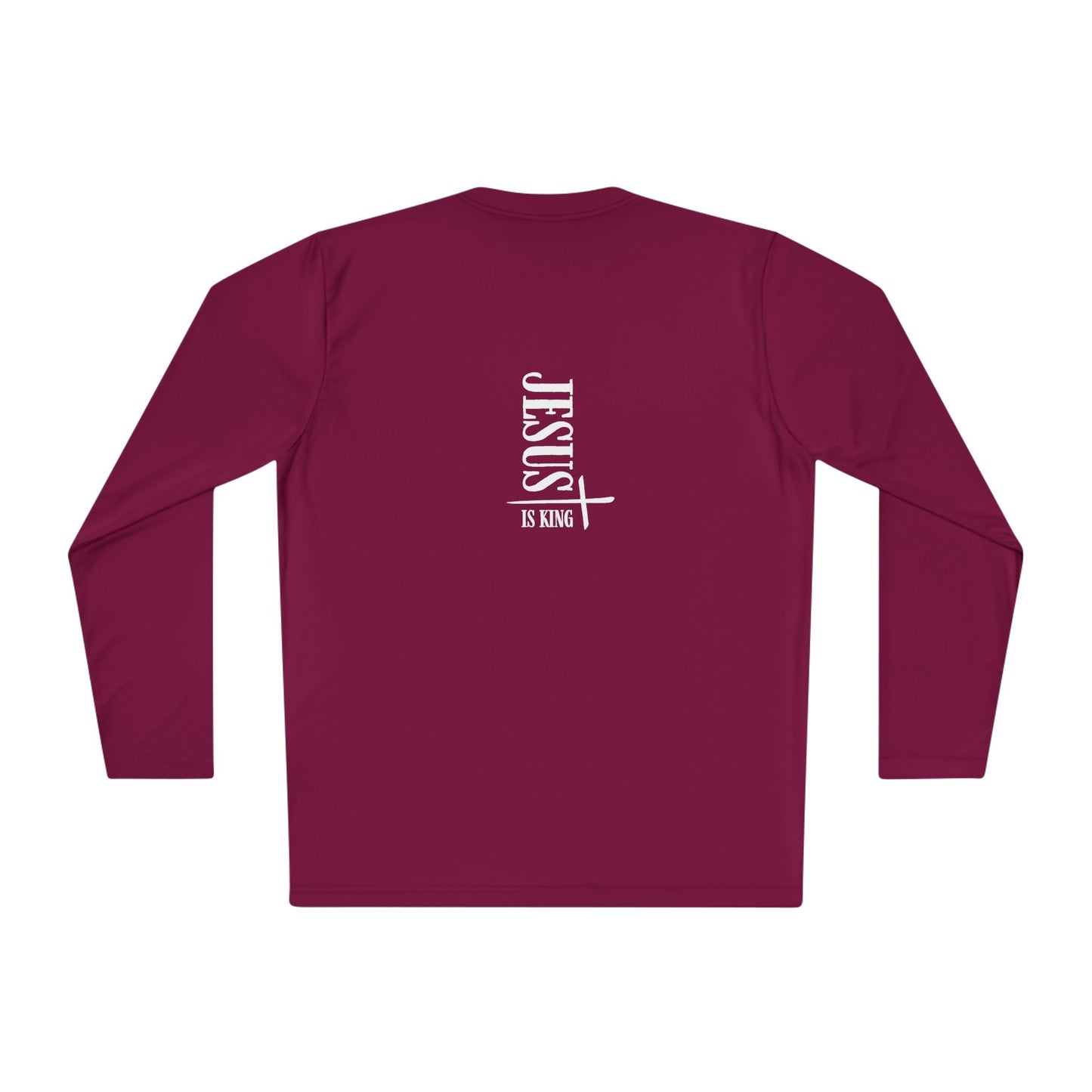 Jesus is King Unisex Lightweight Long Sleeve Tee