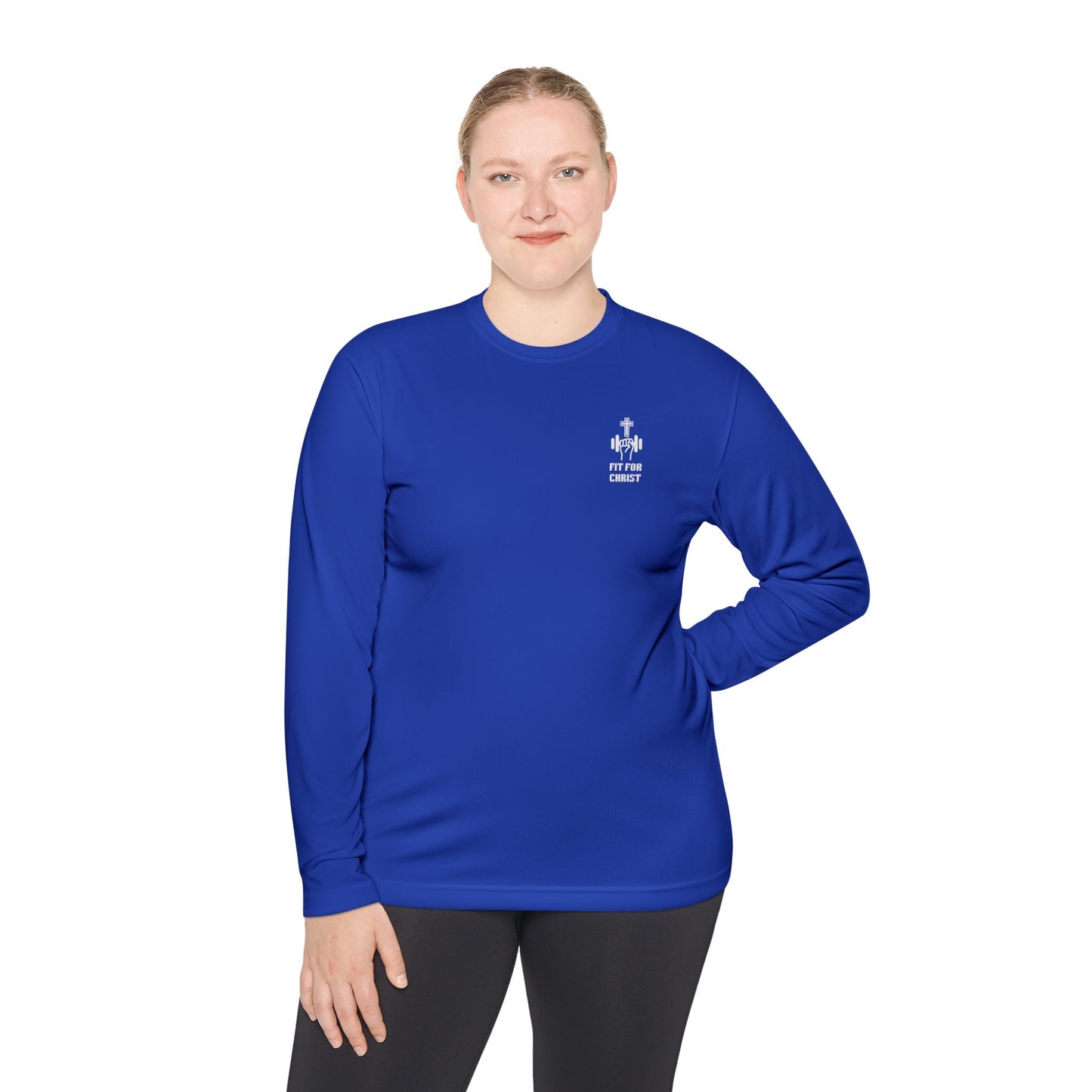 Jesus is King Unisex Lightweight Long Sleeve Tee