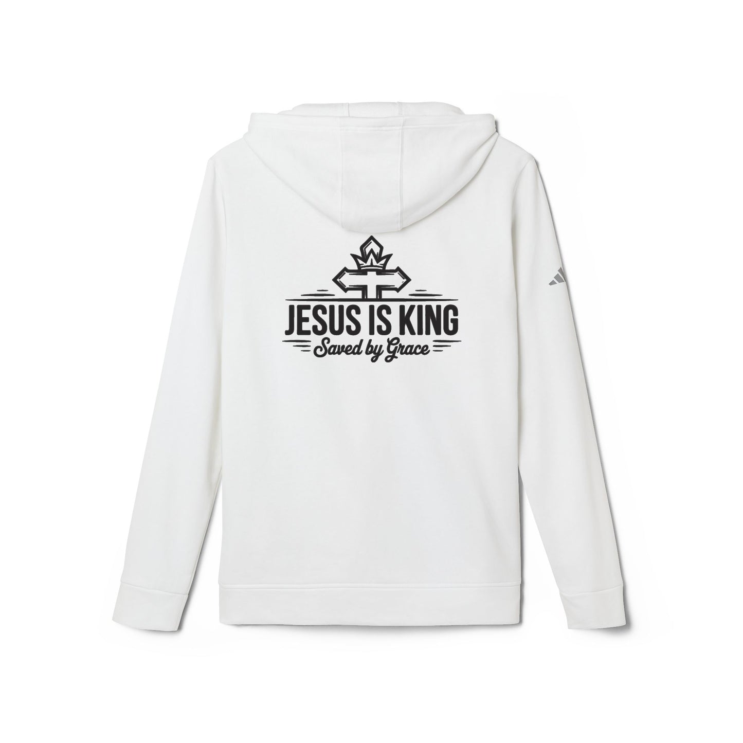 Saved by Grace Unisex Fleece Hoodie - Cozy Streetwear, Faith-Based Apparel, Religious Gifts, Casual Style, Trendy Hoodie