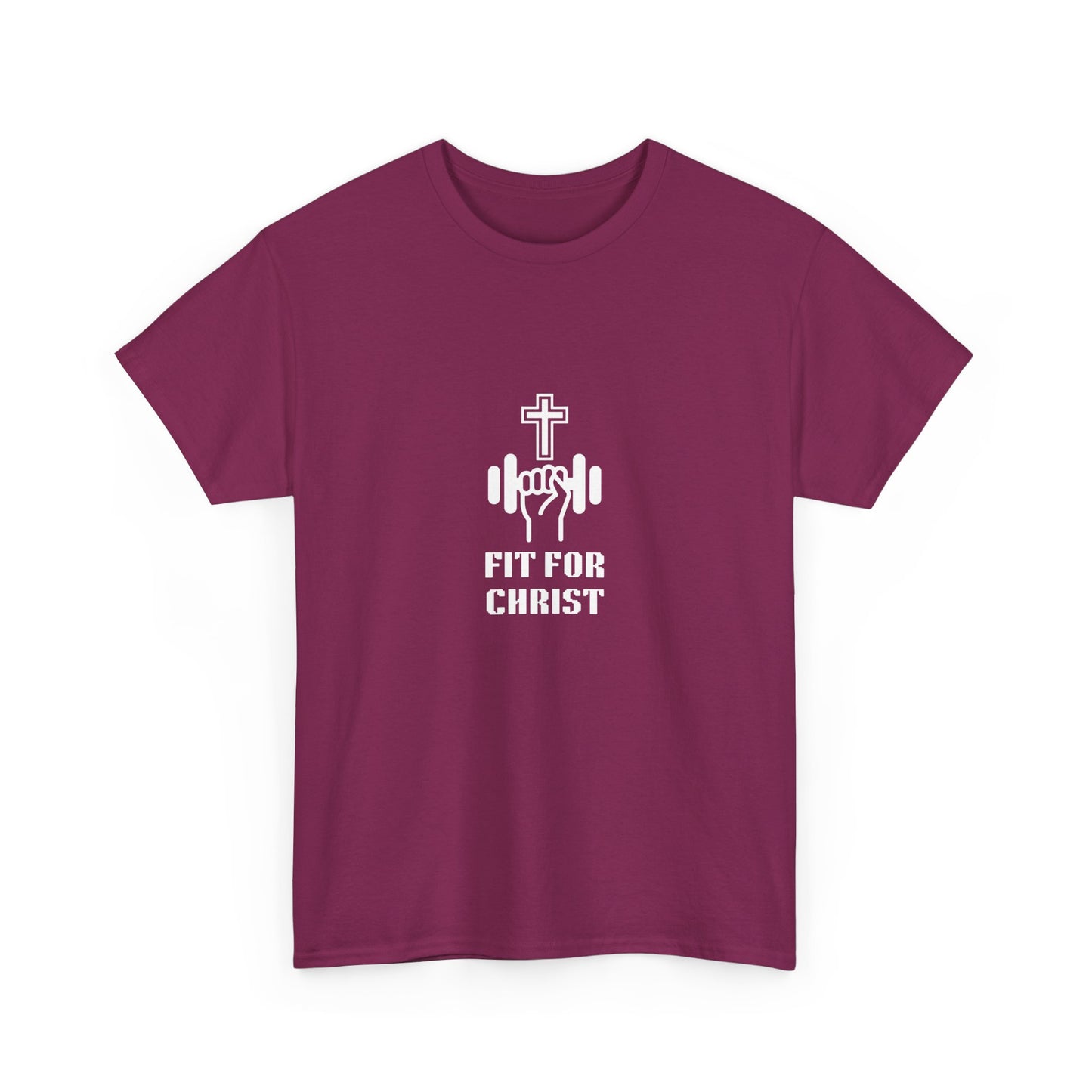 FIT FOR CHRIST Unisex Heavy Cotton Tee