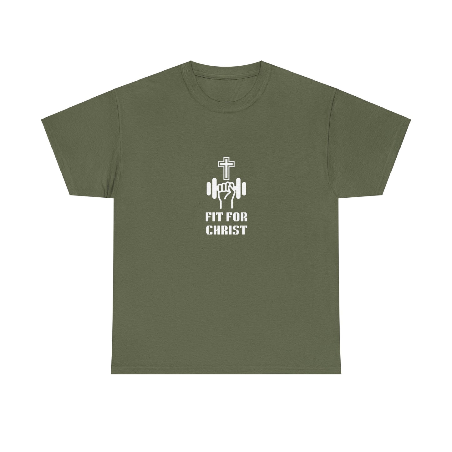 FIT FOR CHRIST Unisex Heavy Cotton Tee