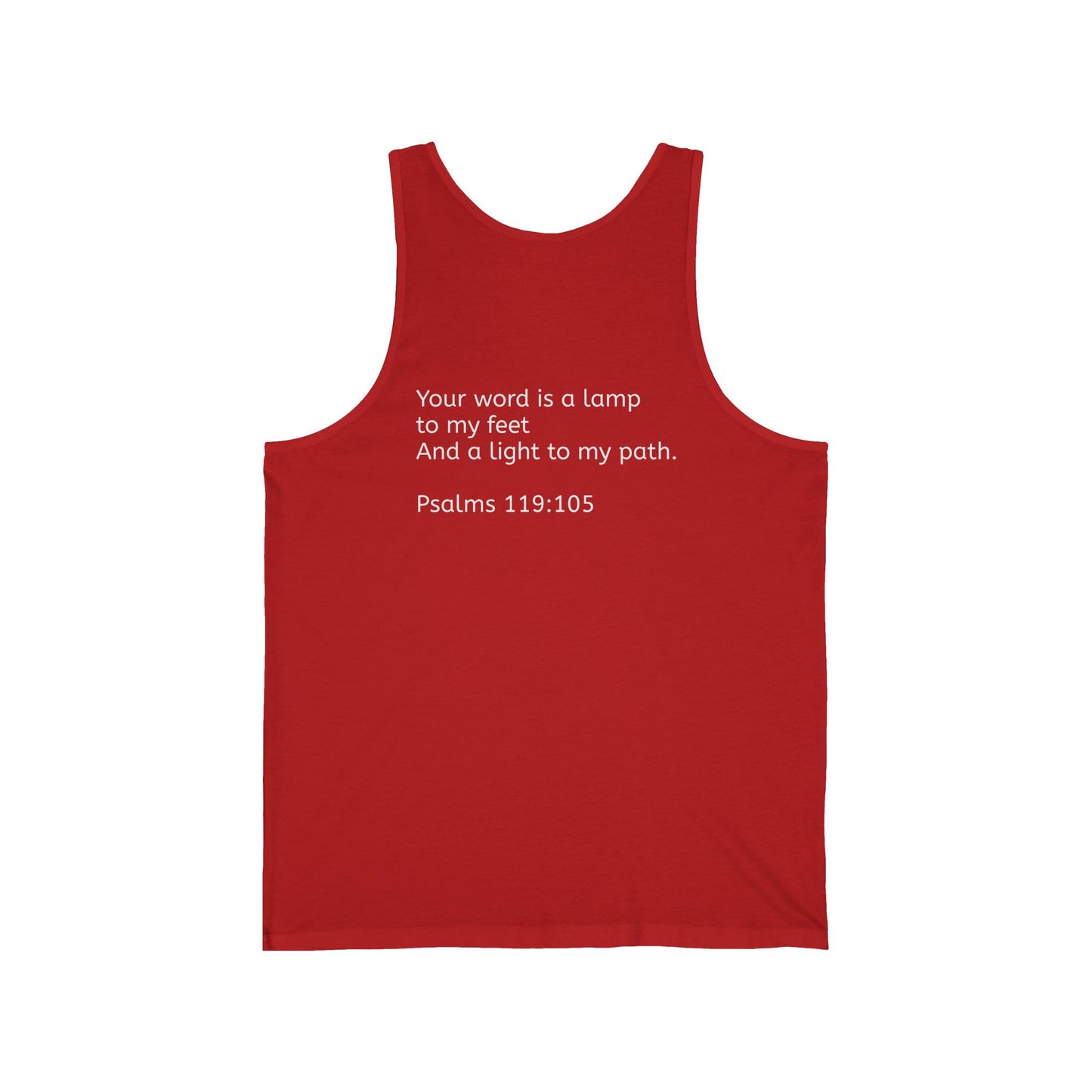 Unisex Jersey Tank Top - Fit for Christ Workout Shirt, Gym Wear, Faith-Based Apparel, Christian Fitness Gear, Inspirational Gift
