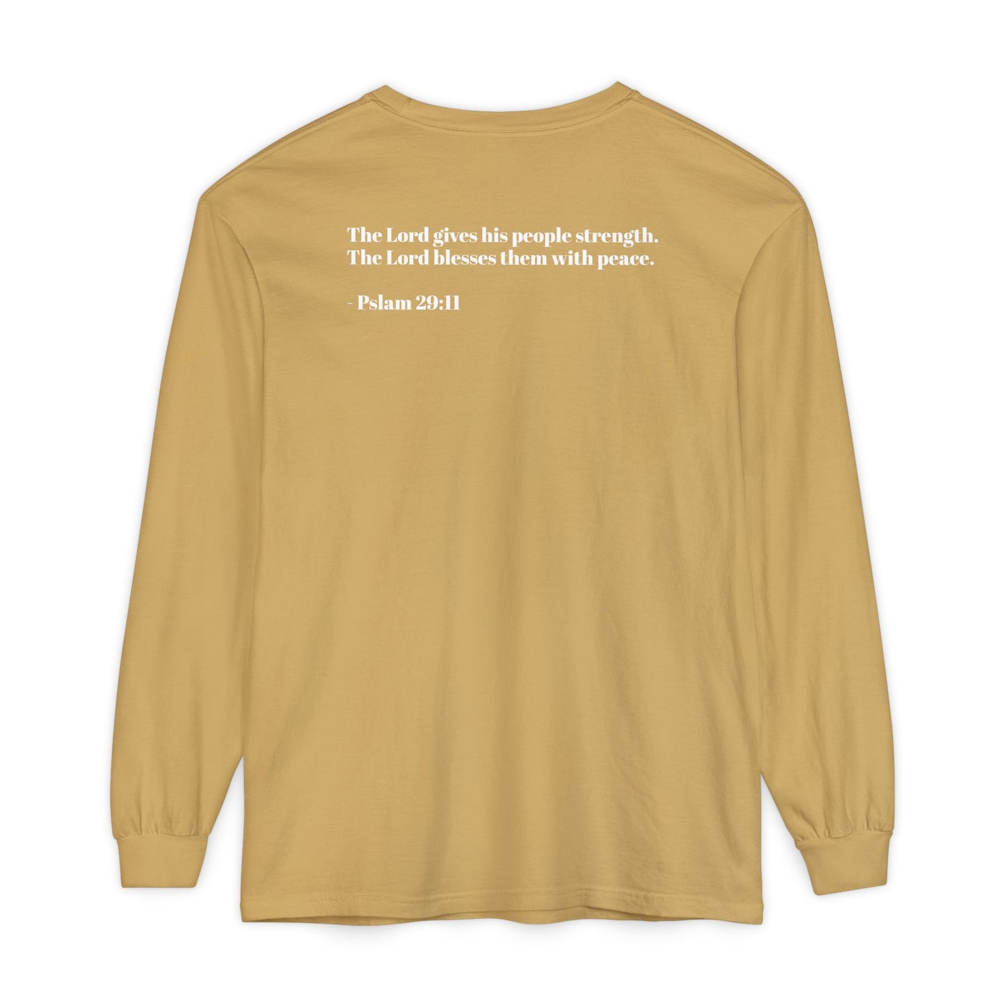 FIT FOR CHRIST Unisex Garment-dyed Long Sleeve T-Shirt