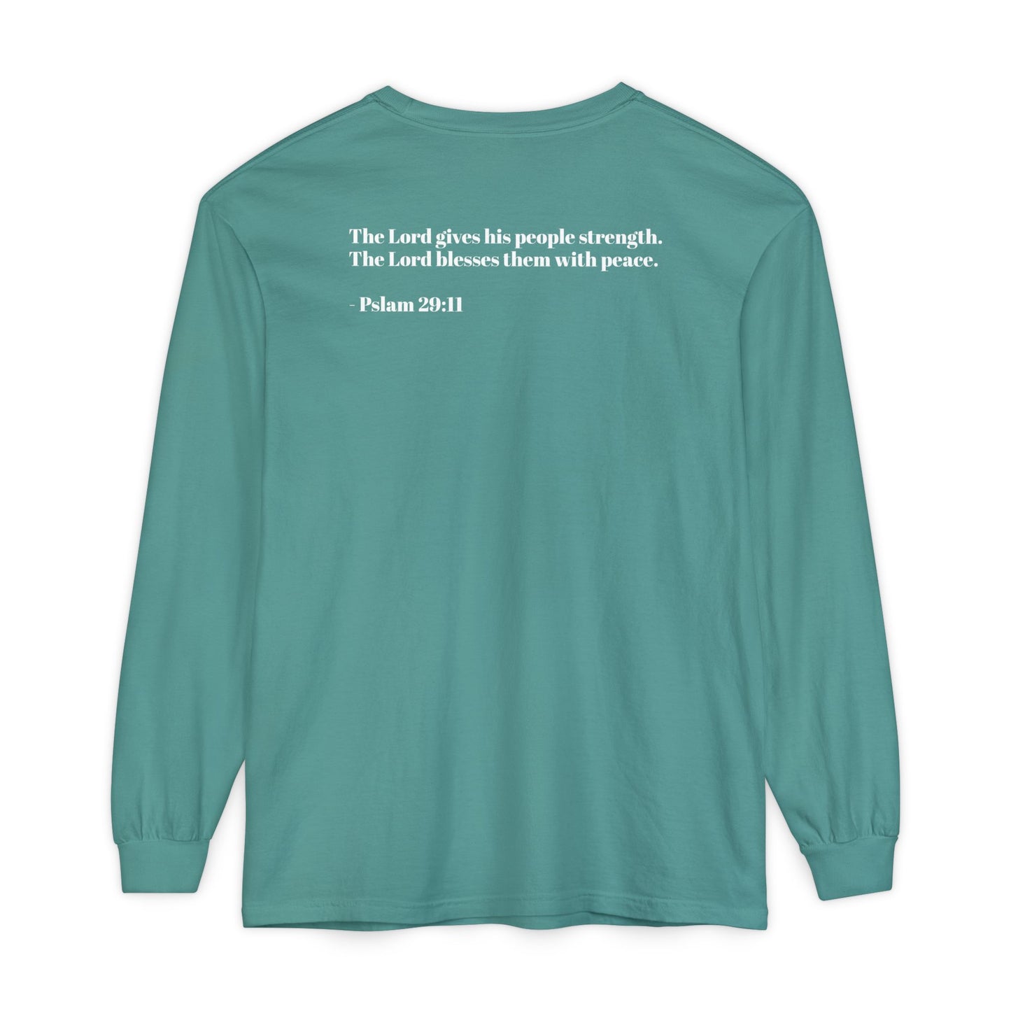FIT FOR CHRIST Unisex Garment-dyed Long Sleeve T-Shirt