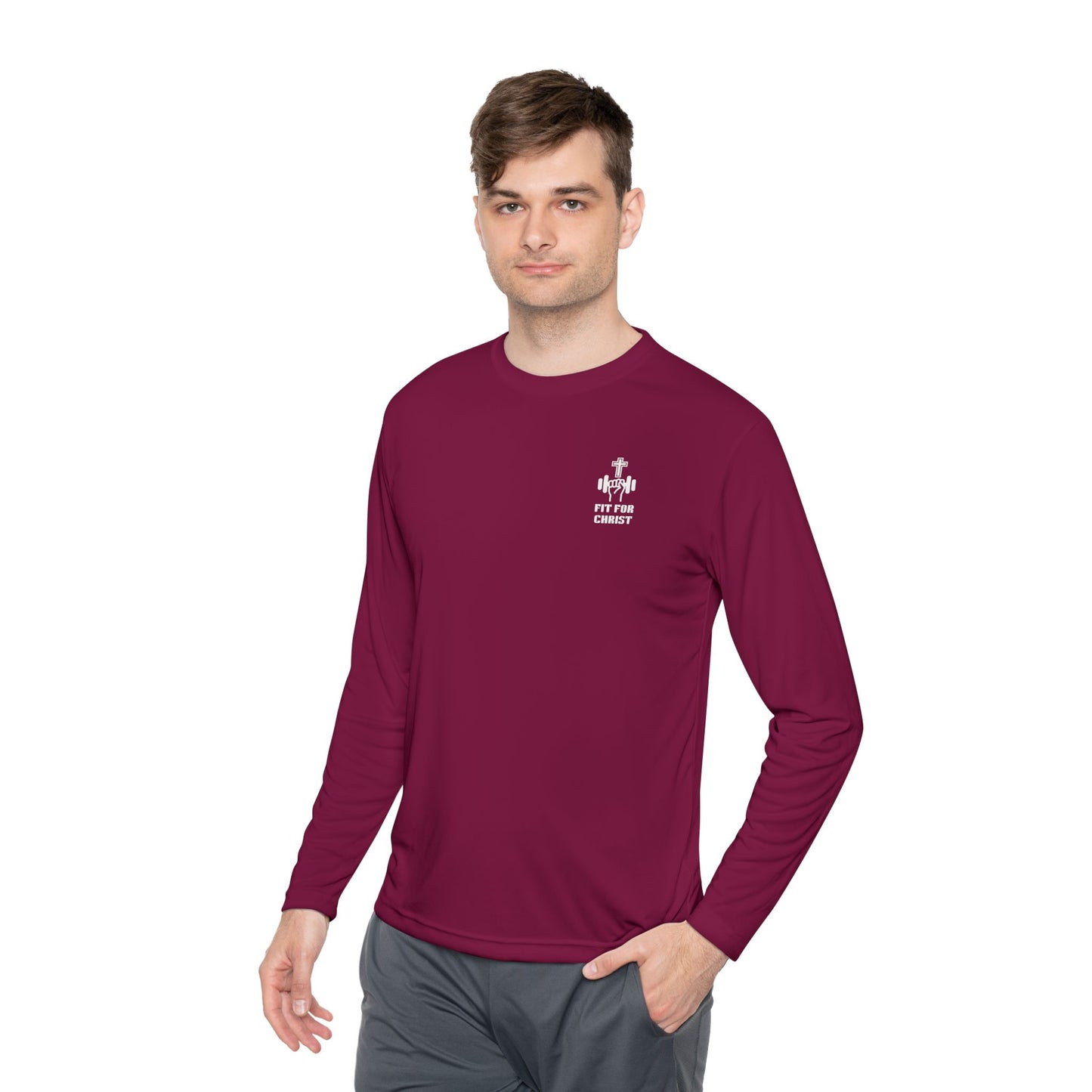 Jesus is King Unisex Lightweight Long Sleeve Tee