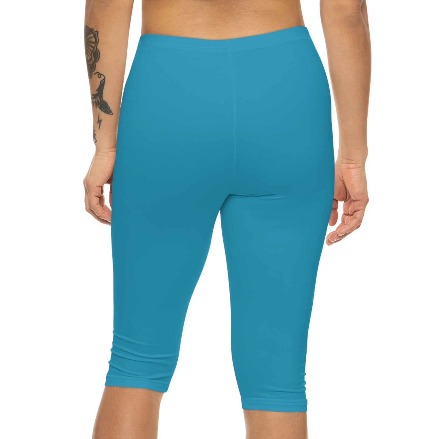 Fit for Christ Women’s Capri Leggings, Inspirational Activewear, Workout Leggings, Christian Fitness Apparel, Motivational Sportswear