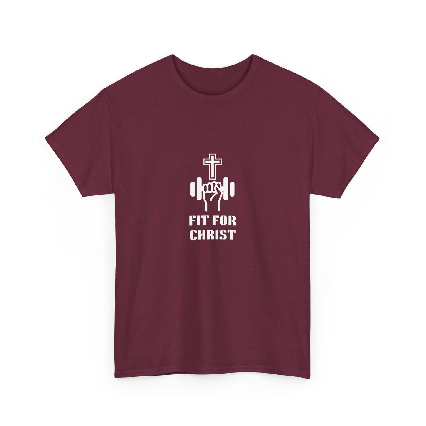 FIT FOR CHRIST Unisex Heavy Cotton Tee