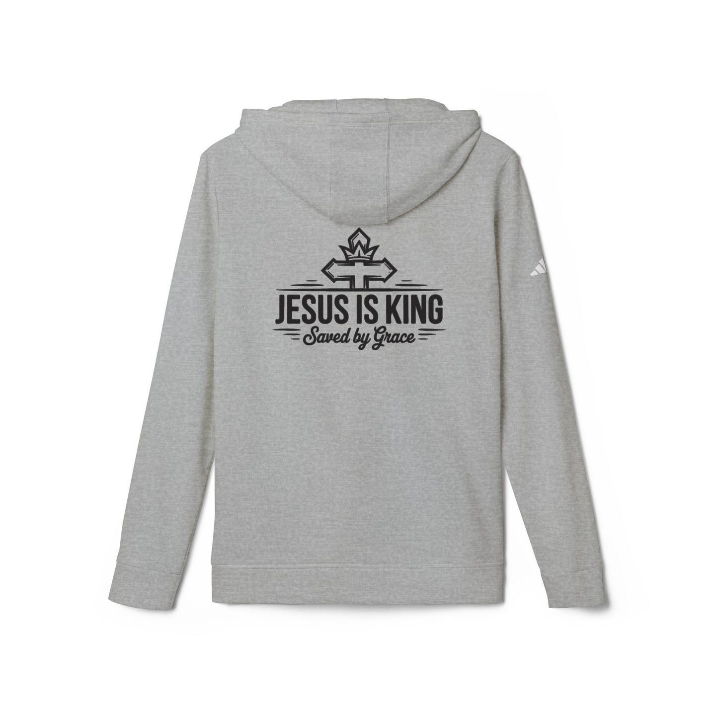 Saved by Grace Unisex Fleece Hoodie - Cozy Streetwear, Faith-Based Apparel, Religious Gifts, Casual Style, Trendy Hoodie