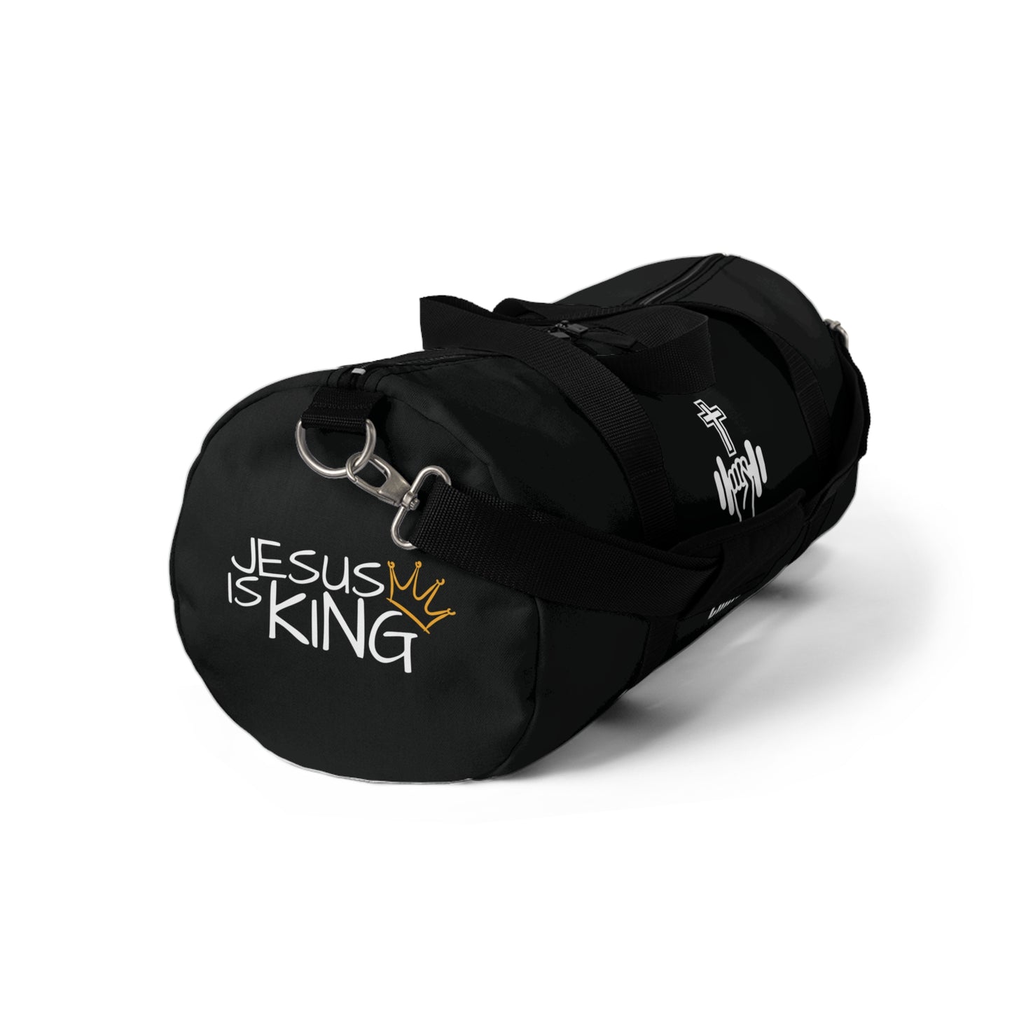Black Fit for Christ Duffel Bag for Gym & Fitness, Perfect for Workouts, Faith-Based Gifts, Christian Sports Bag, Travel Companion
