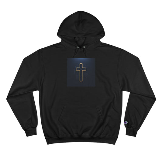 Christian Cross Champion Hoodie