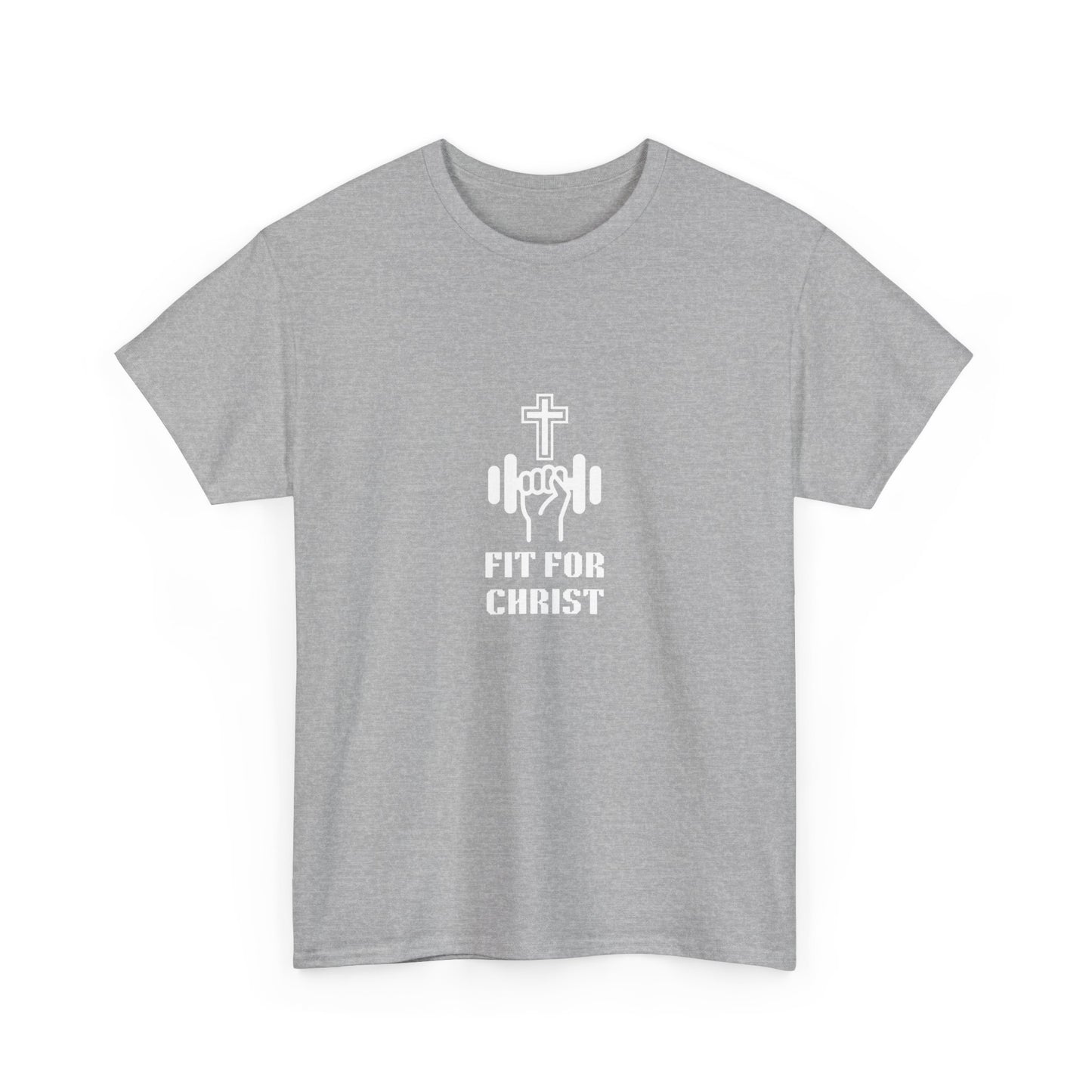 FIT FOR CHRIST Unisex Heavy Cotton Tee