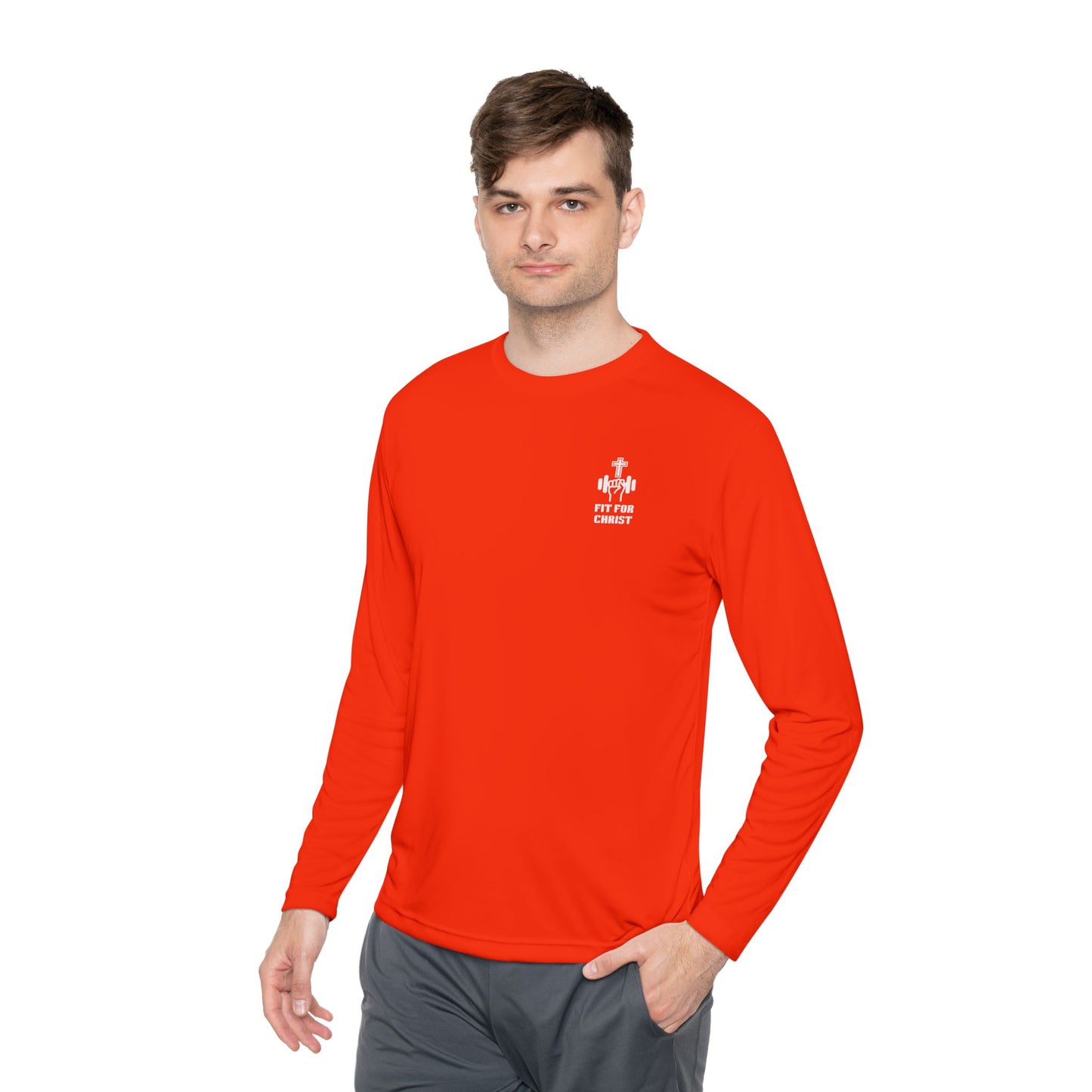 Jesus is King Unisex Lightweight Long Sleeve Tee