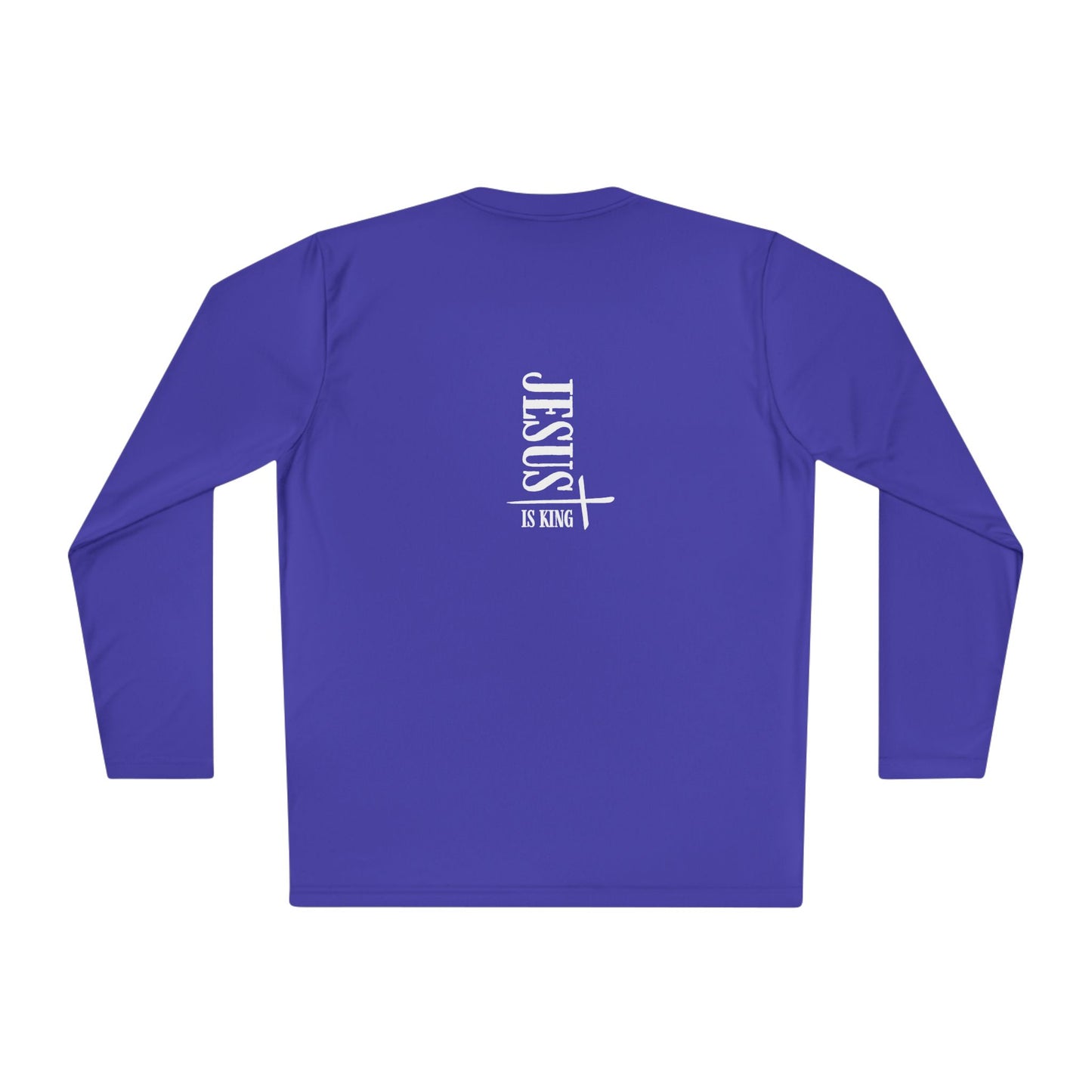 Jesus is King Unisex Lightweight Long Sleeve Tee