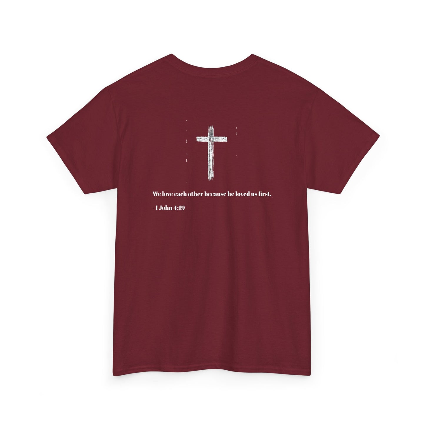 FIT FOR CHRIST Unisex Heavy Cotton Tee